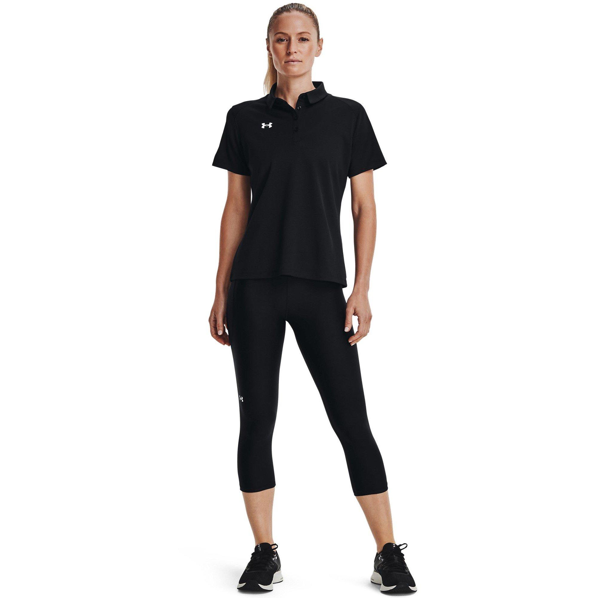 Black/White - Under Armour - Team Tech Polo Ld99 - 6