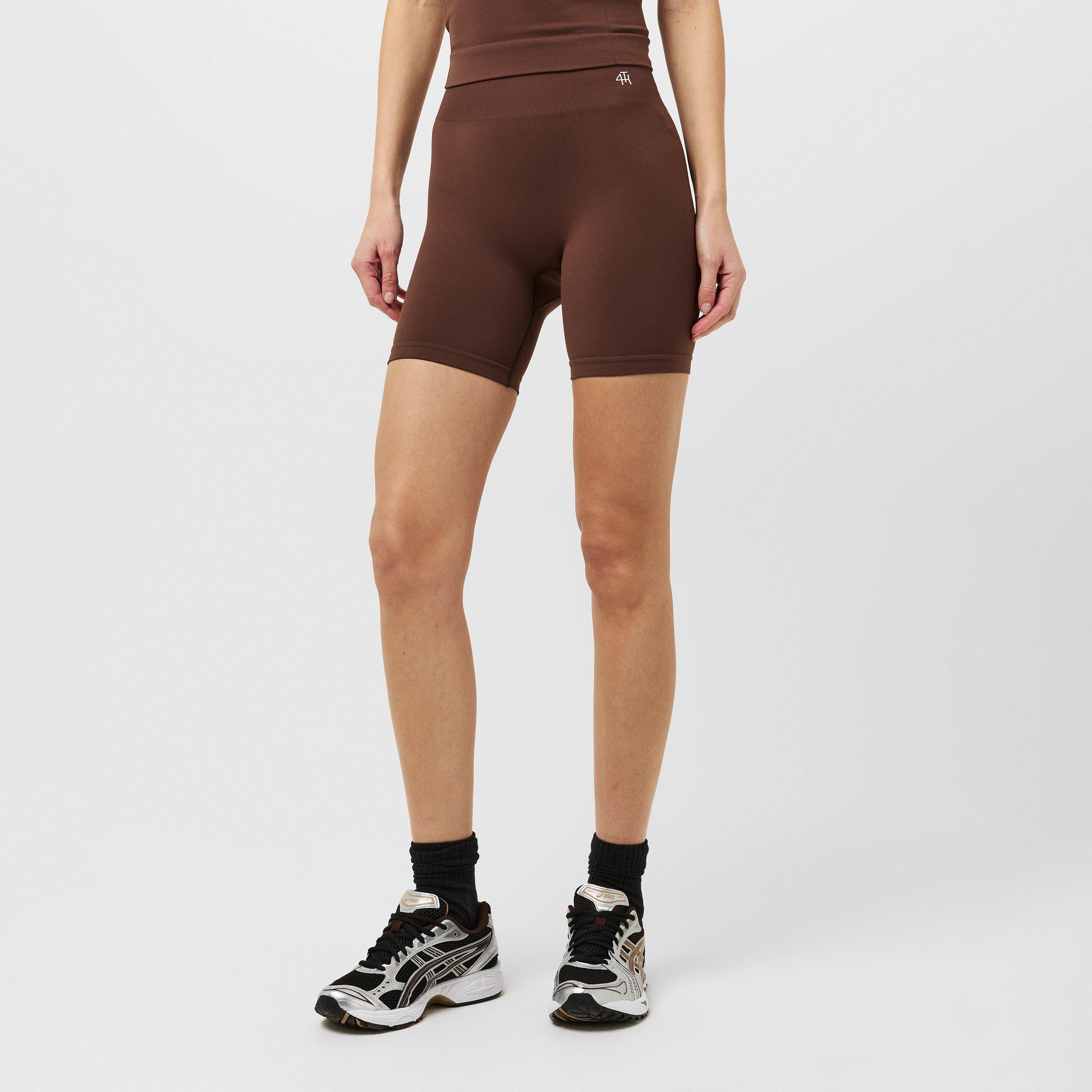 Chocolate - 4th and Reckless - Women's Kendal Performance Gym Shorts - 3