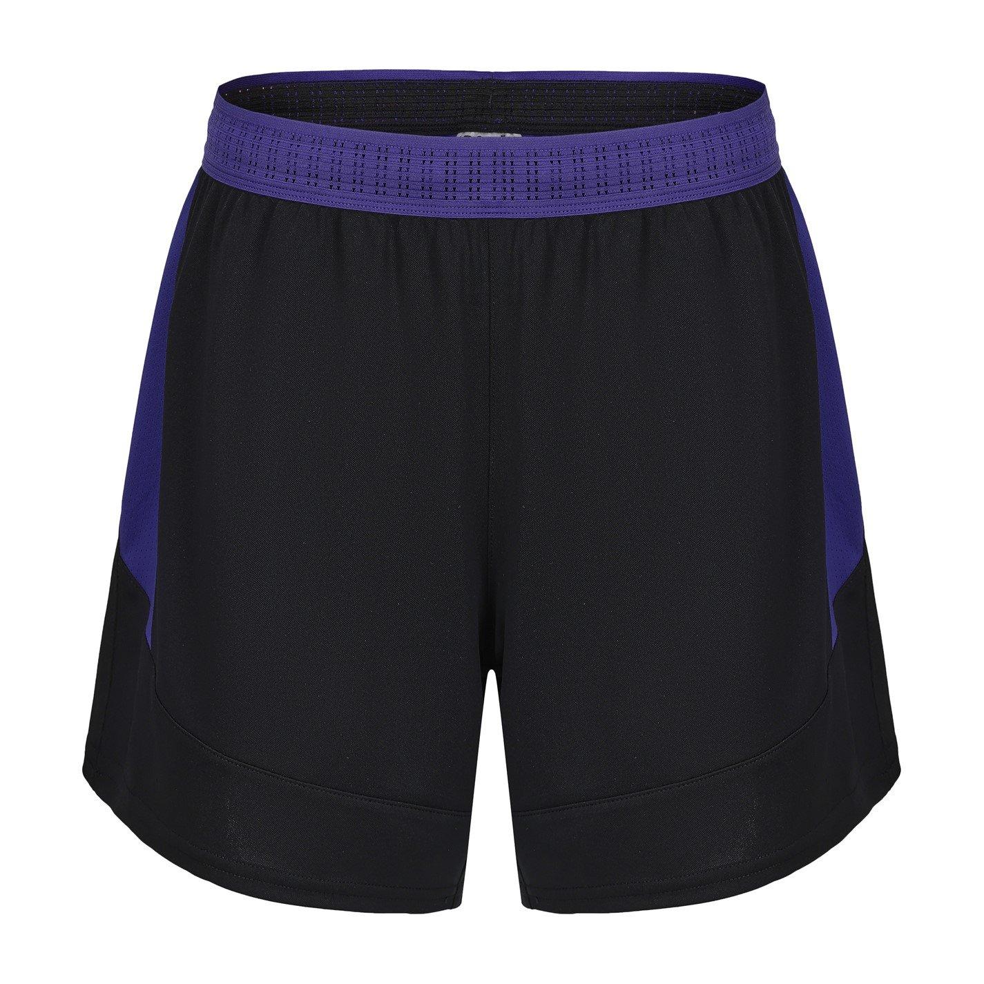 Black/Purple - Sondico - Football Shorts Womens - 1
