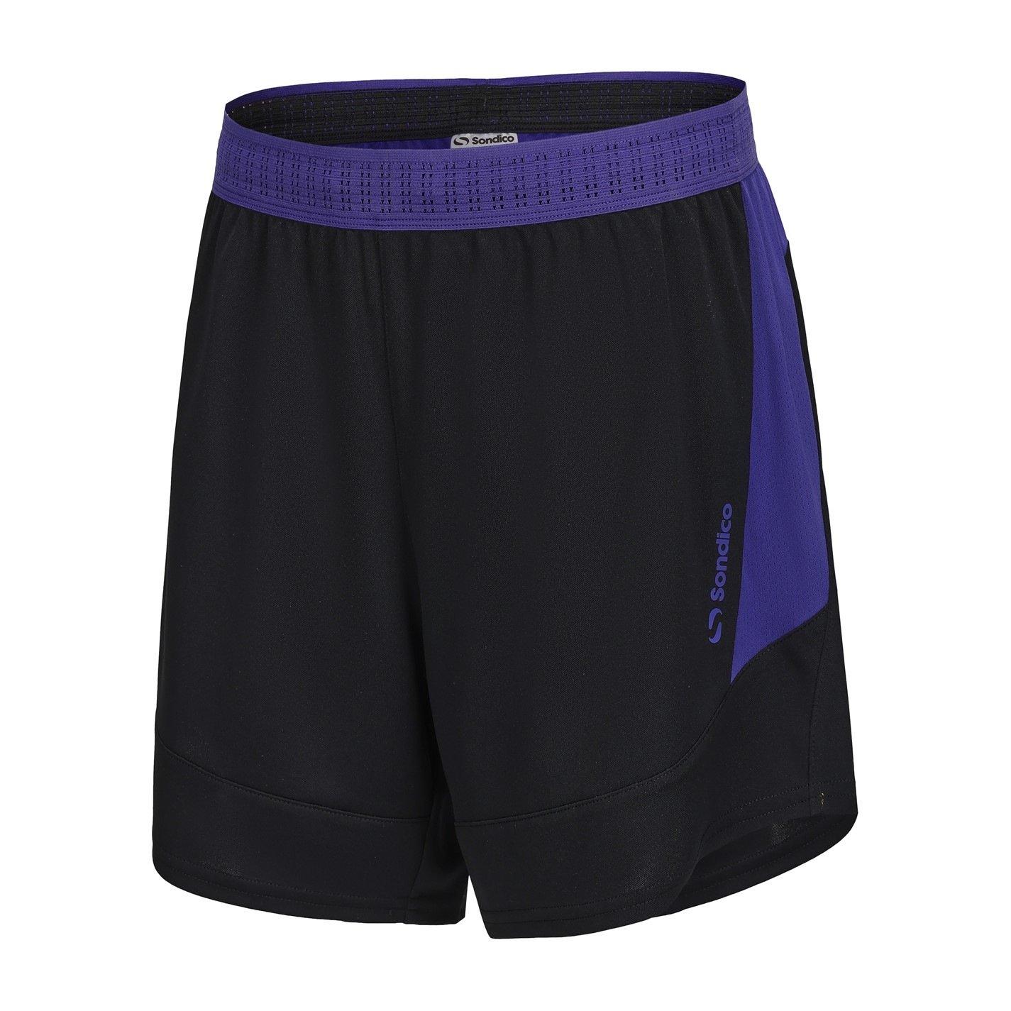 Black/Purple - Sondico - Football Shorts Womens - 2