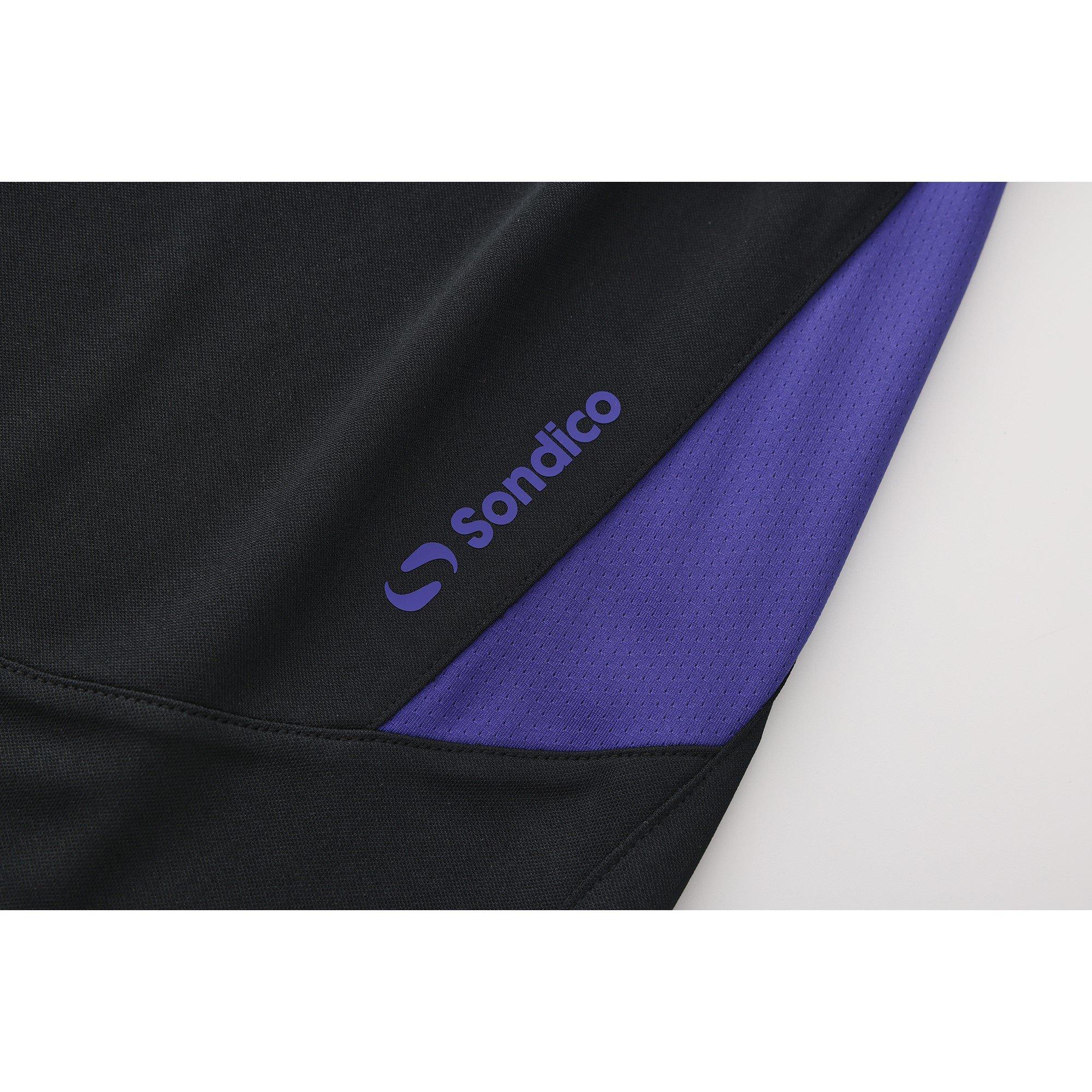 Black/Purple - Sondico - Football Shorts Womens - 11