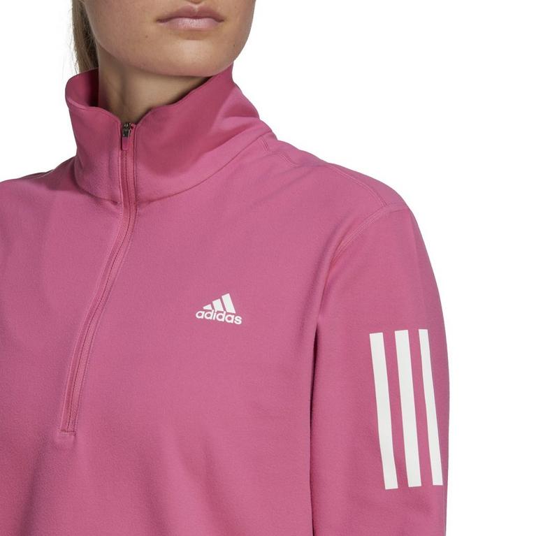 Rose - adidas - Own the Run Half-Zip Sweatshirt Womens - 5