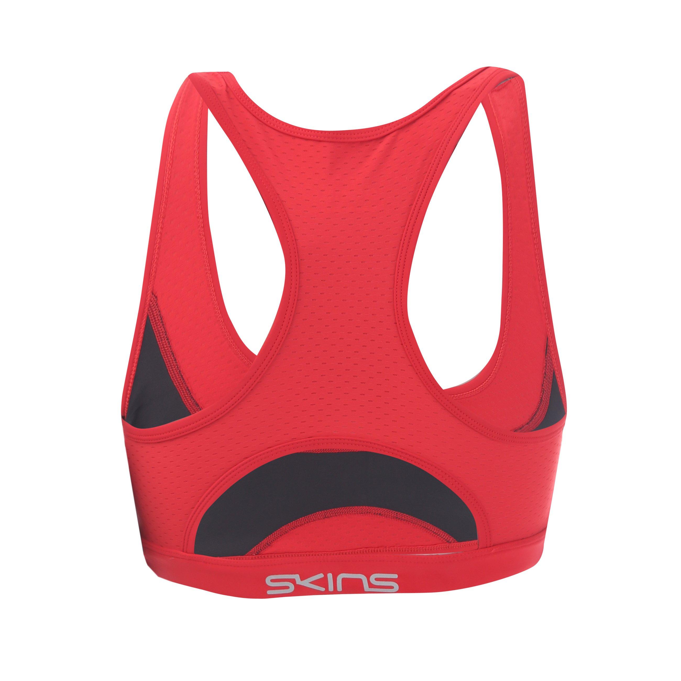 Red - Skins - Women's Elite Medium Impact Sports Bra - 2
