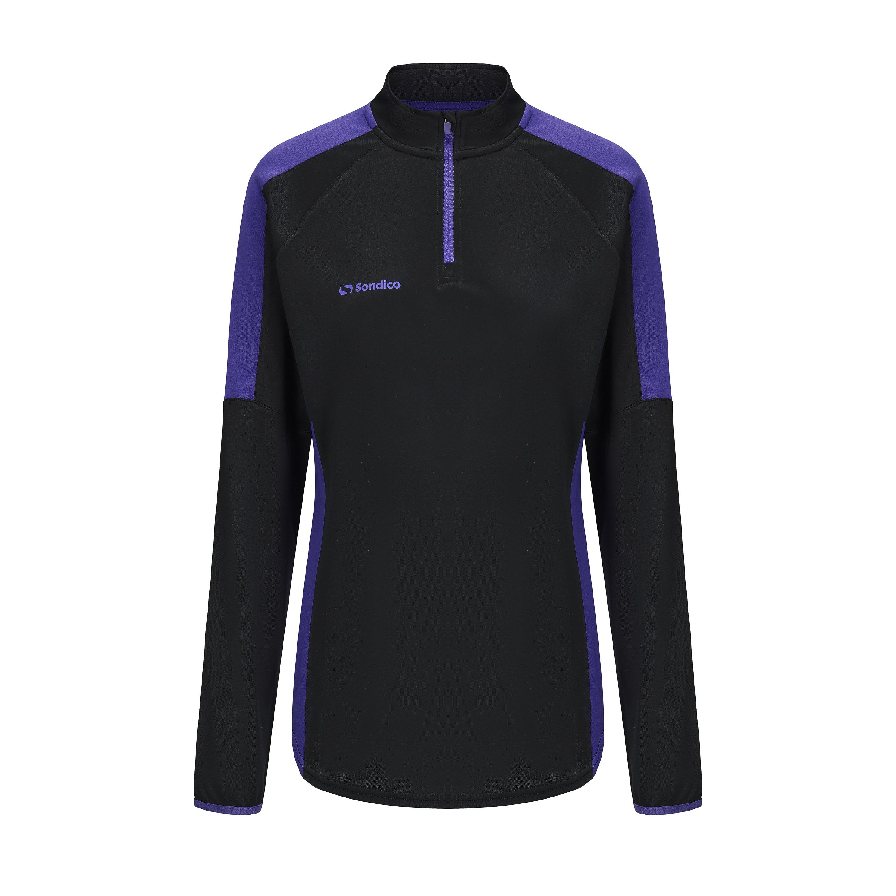 Black/Purple - Sondico - Football Drill Top Womens - 1