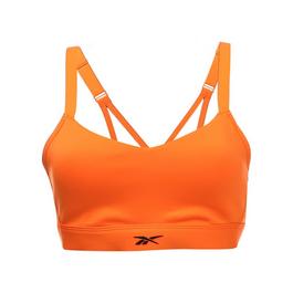 Reebok Hero Medium Impact Strappy Bra Female Medium Impact Sports Womens