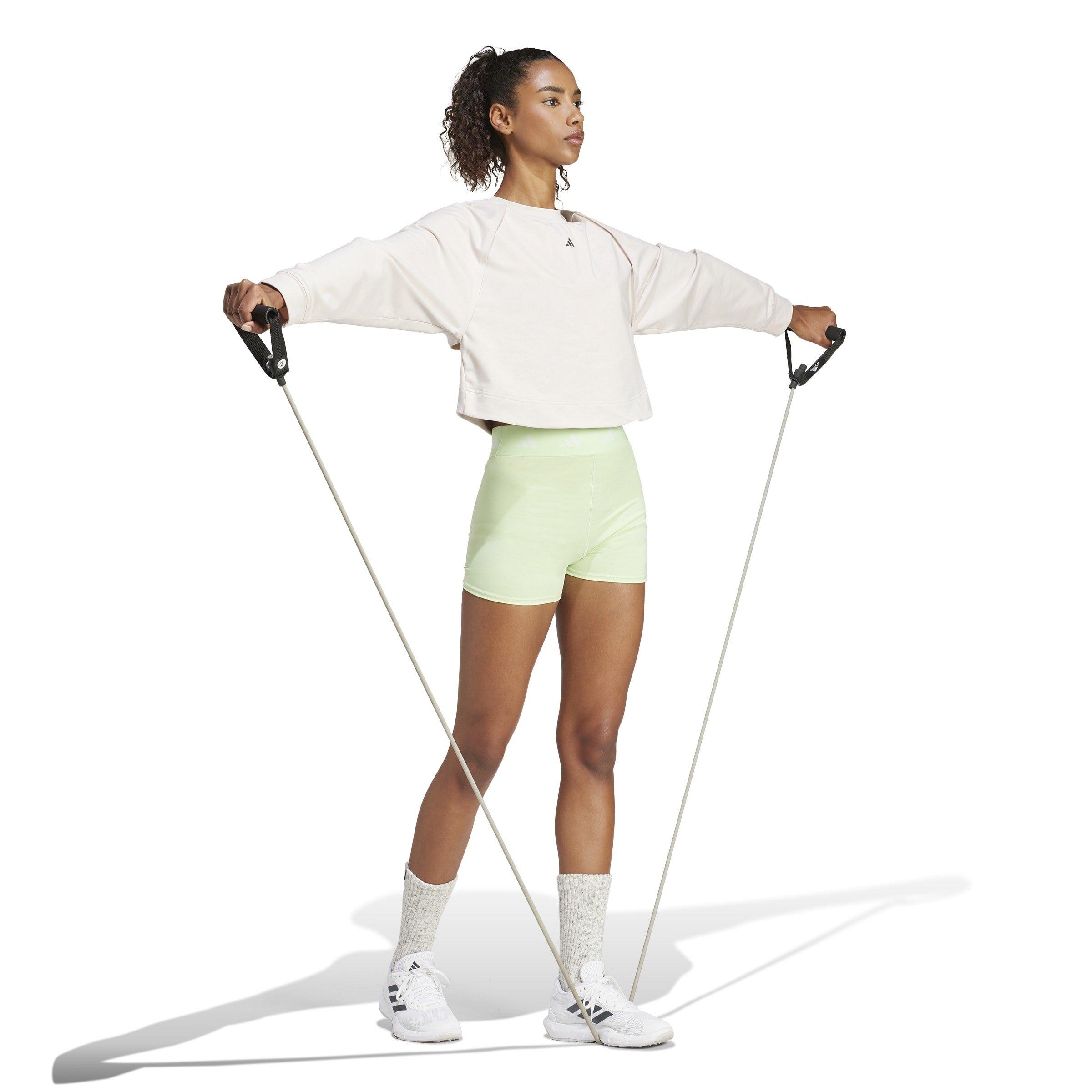 Putmau/Black - adidas - Power Cover Up Long-Sleeve Performance Gym Top - 4