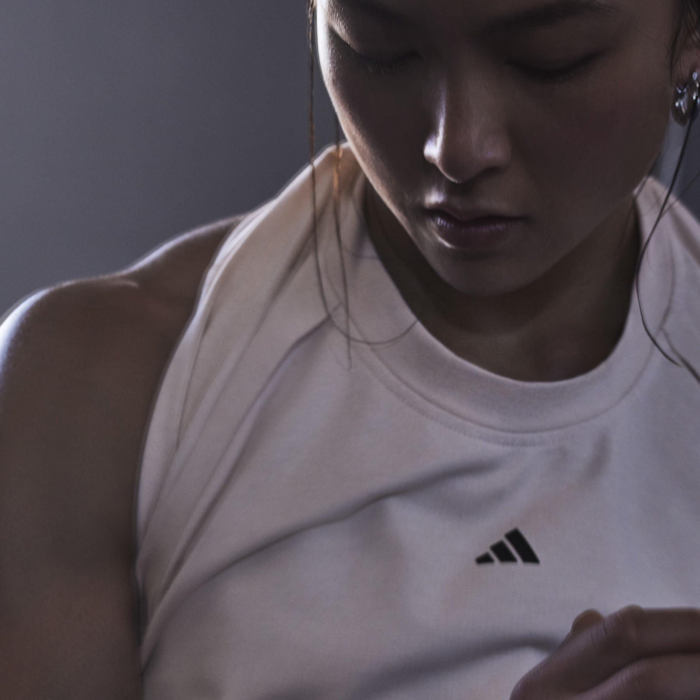 Putmau/Black - adidas - Power Cover Up Long-Sleeve Performance Gym Top - 9