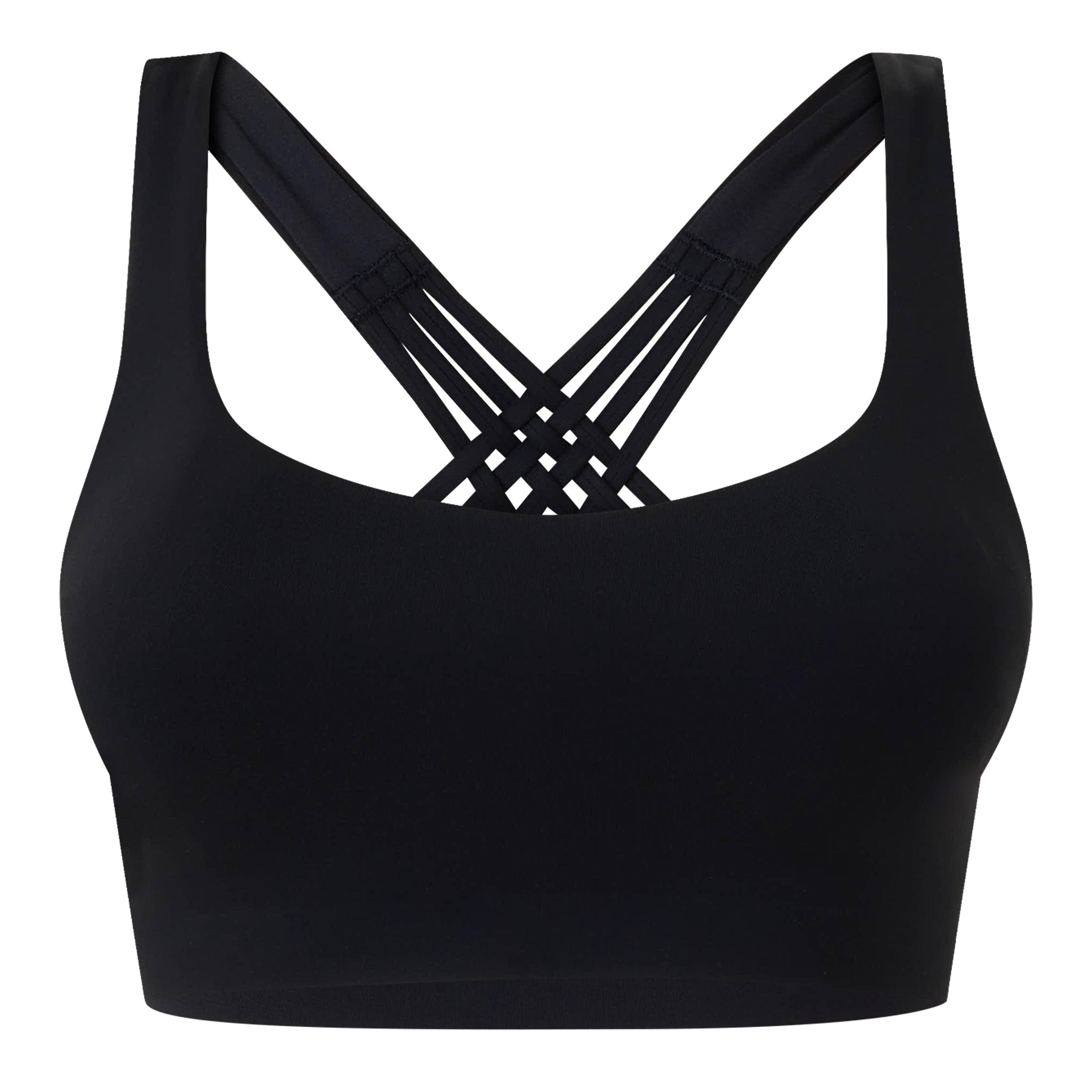 Women's Strappy Medium Impact Sports Bra