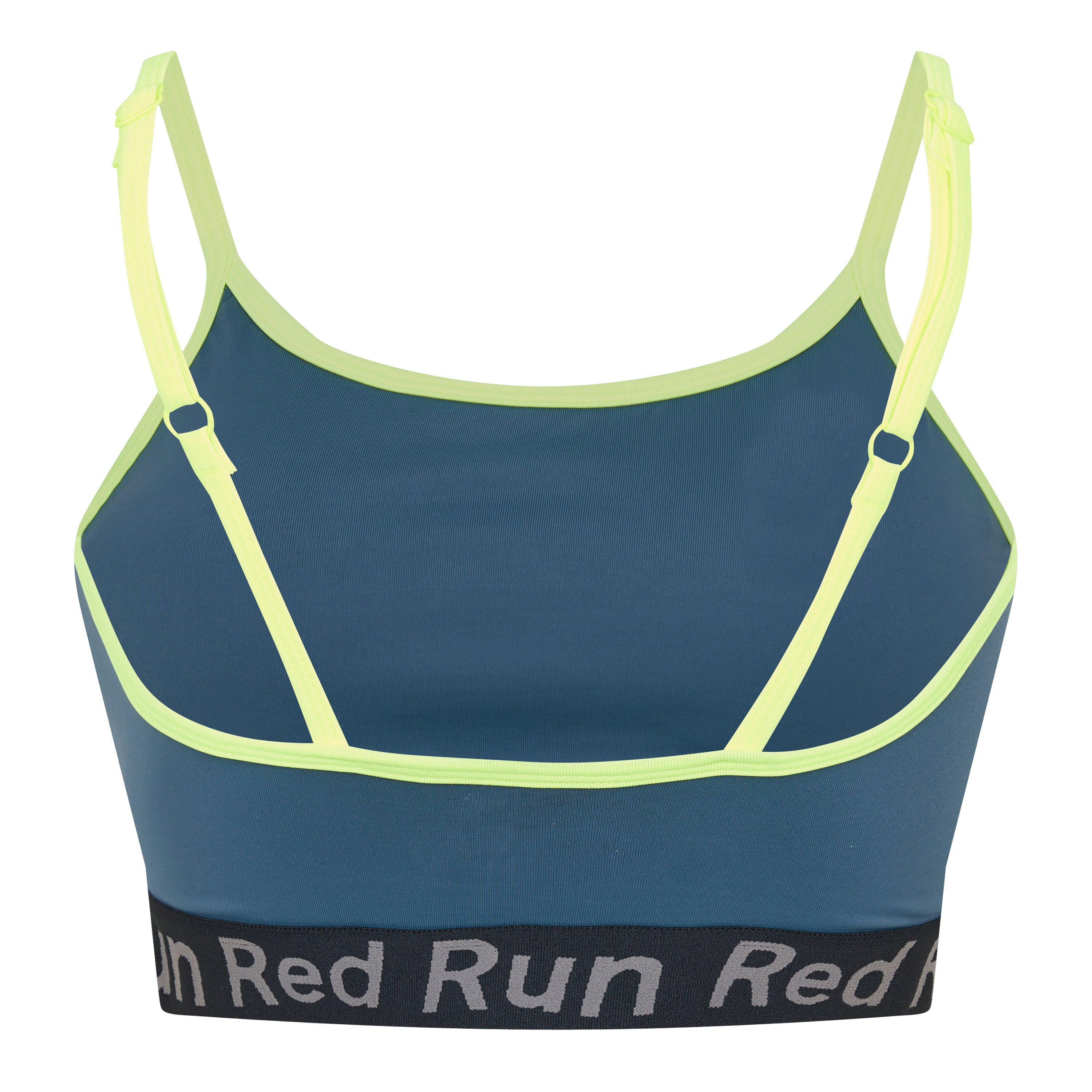 Blue - Red Run - Strappy Bra - 2