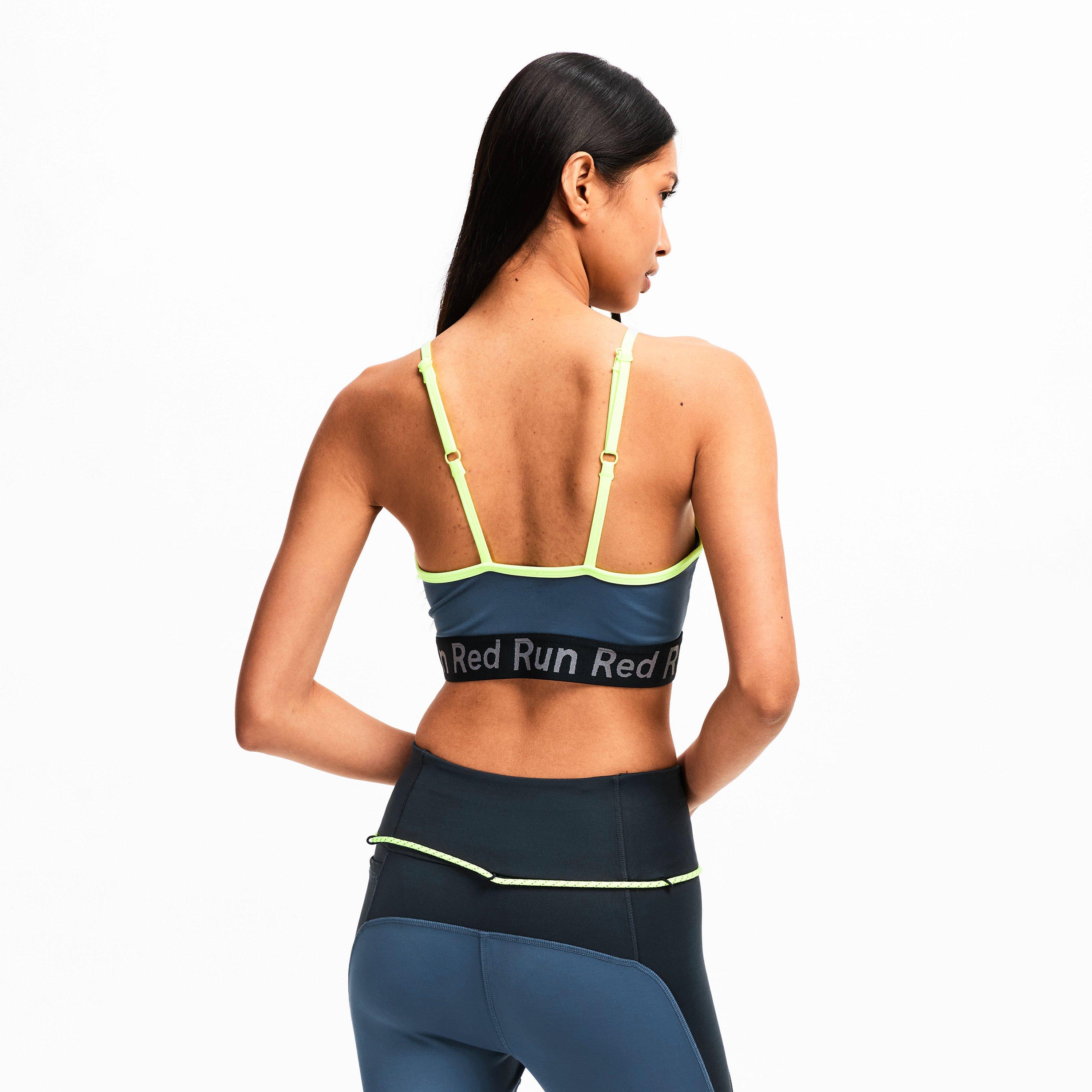 Blue - Red Run - Strappy Bra - 4