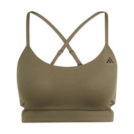 adidas Yoga Studio Light Support Longline Bra Womens