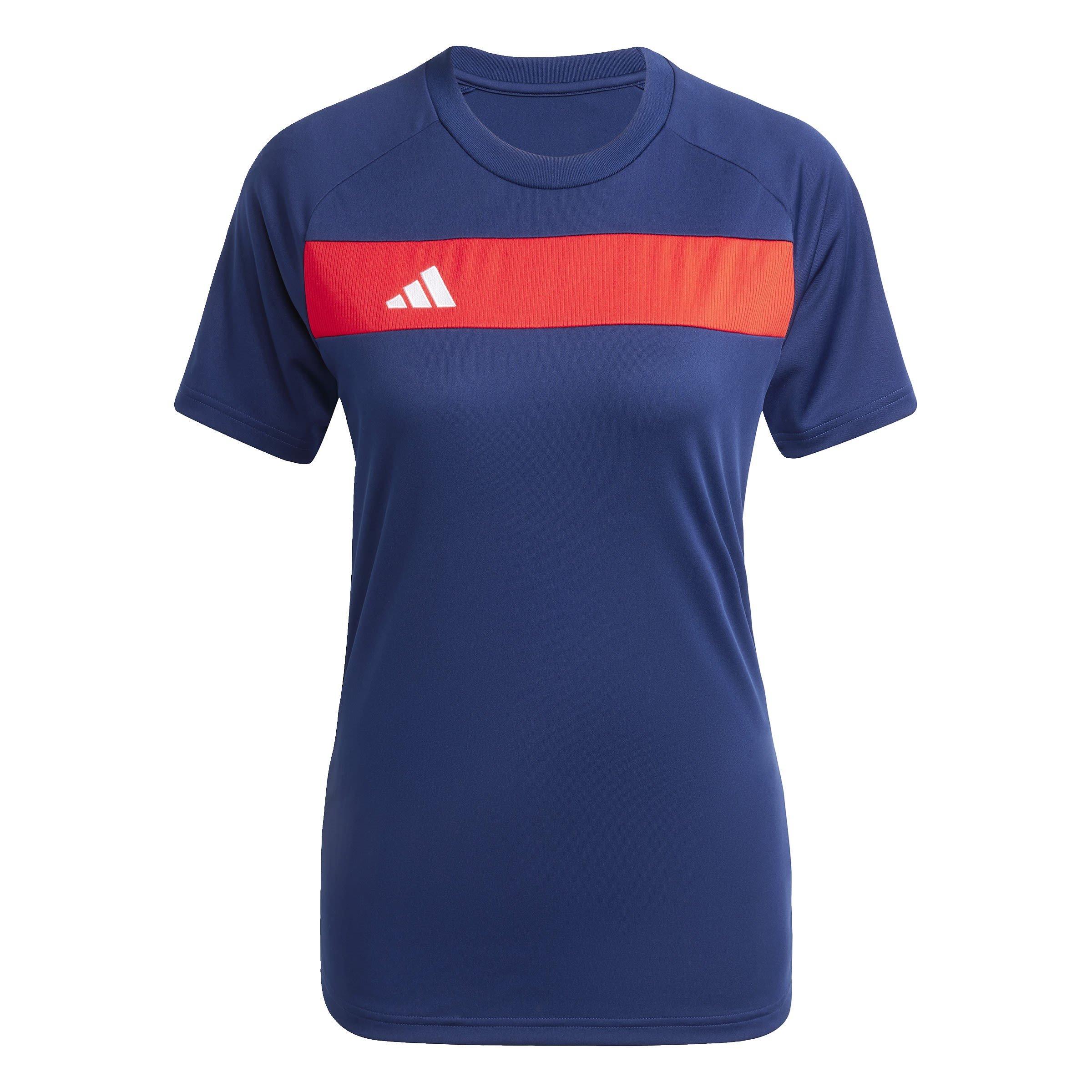 Marineblauw/Rood - adidas - Tiro 25 Essentials Jersey Womens - 1