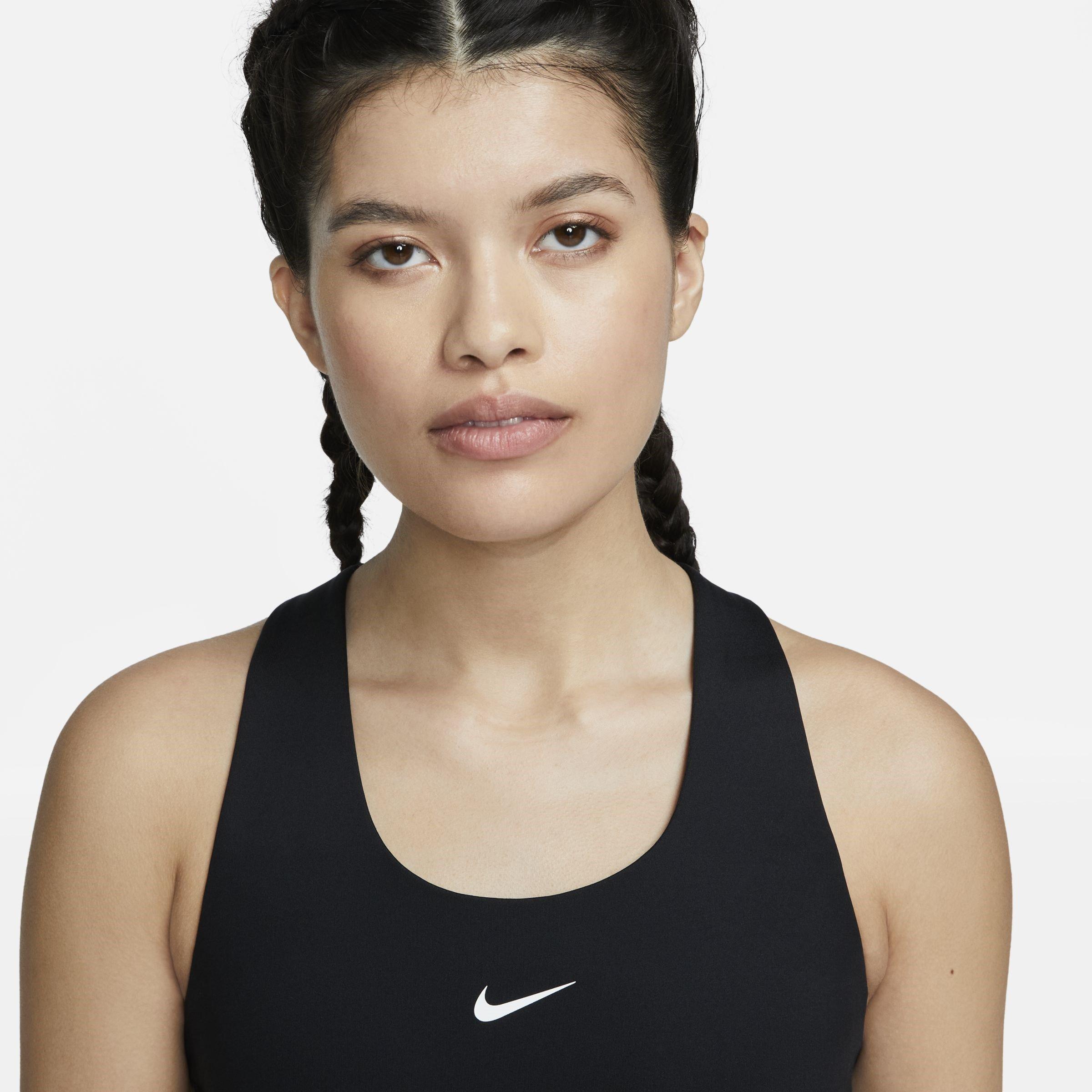 Black/Blk/White - Nike - Swoosh Bra Tank Ld61 - 3