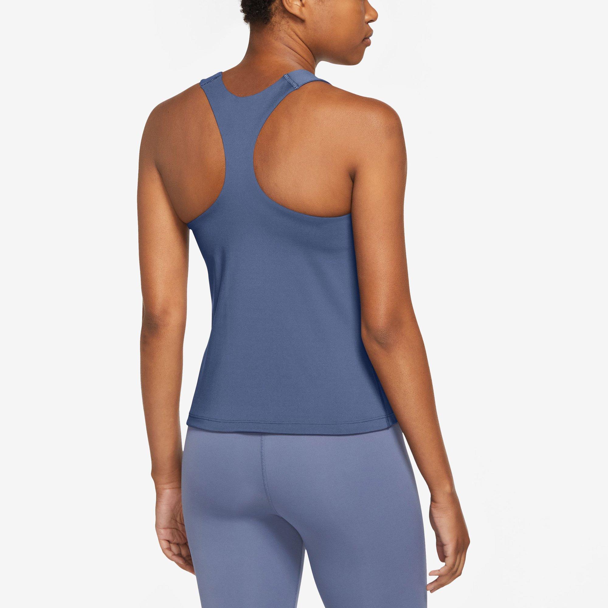 Indigo/White - Nike - Nike Swoosh Bra Tank Ld61 - 2