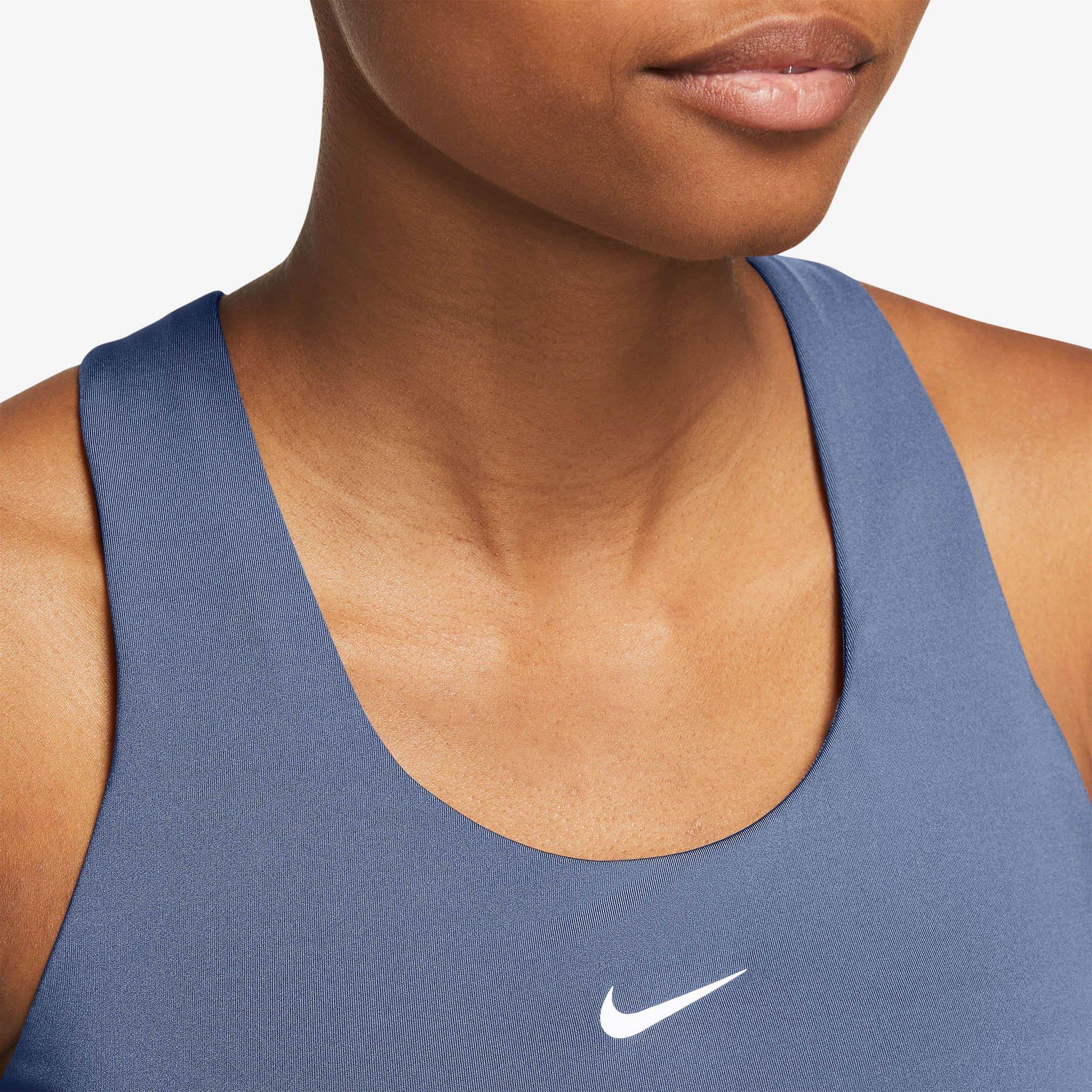 Indigo/White - Nike - Nike Swoosh Bra Tank Ld61 - 3
