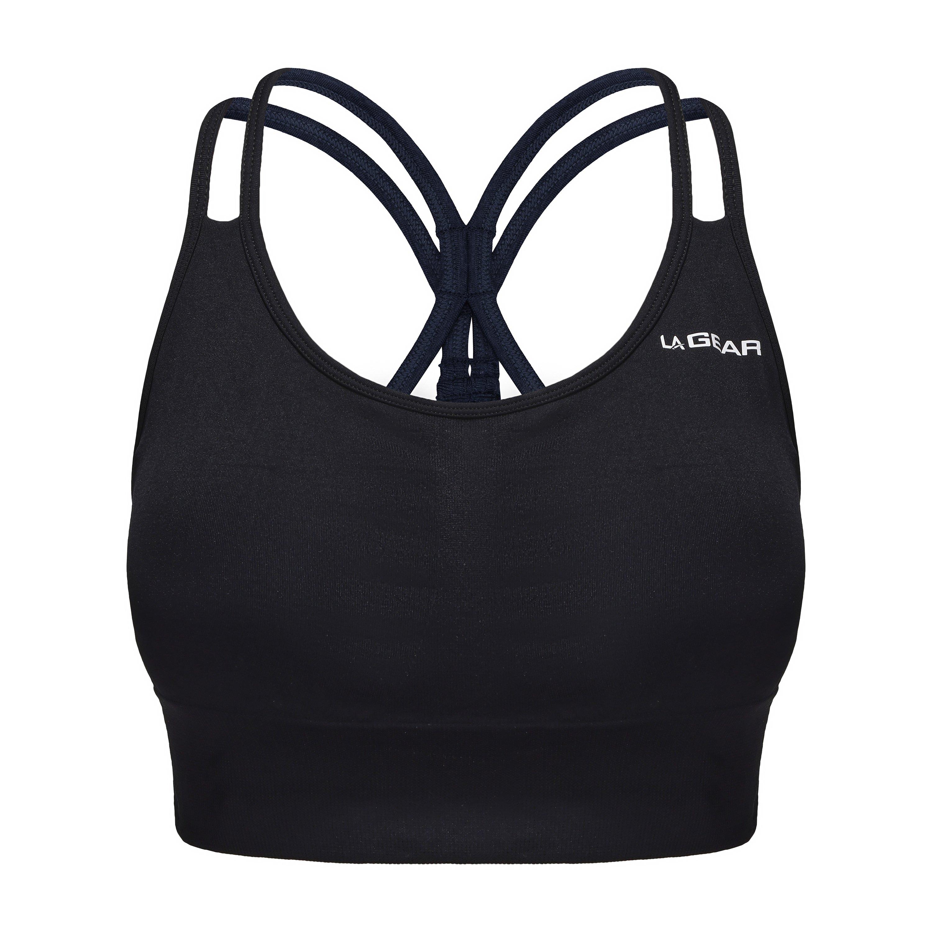 La Gear Women's Seamless Bra - Black - 8 (36)