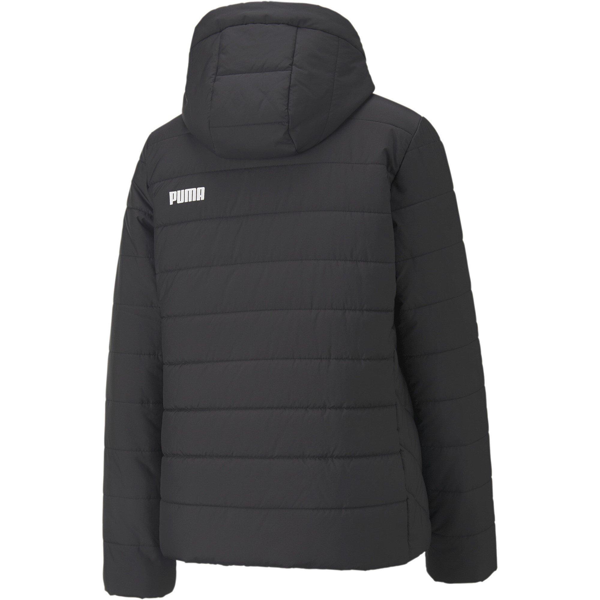 Zwart - Puma - ESS Hooded Padded Jacket - 7