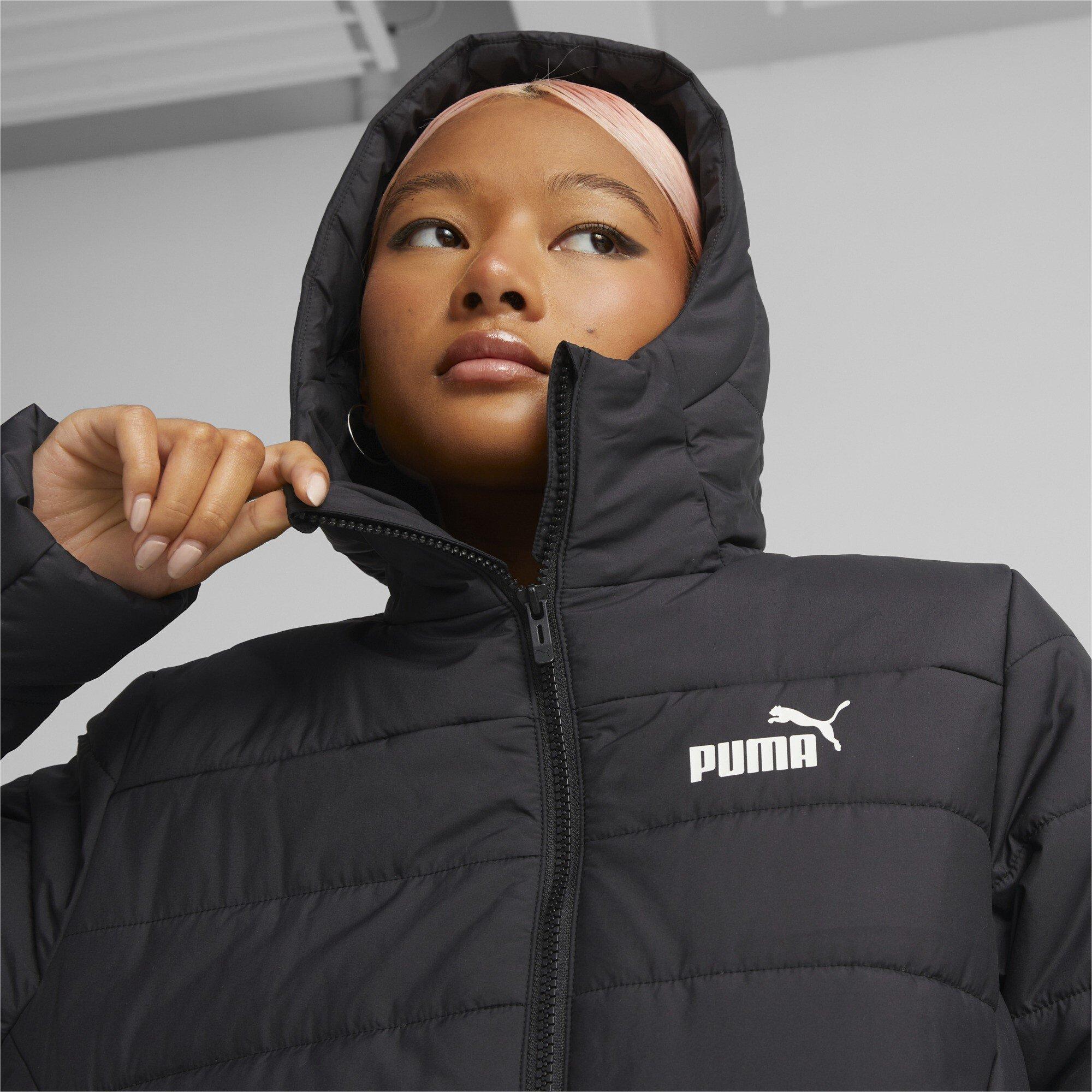 Zwart - Puma - ESS Hooded Padded Jacket - 4