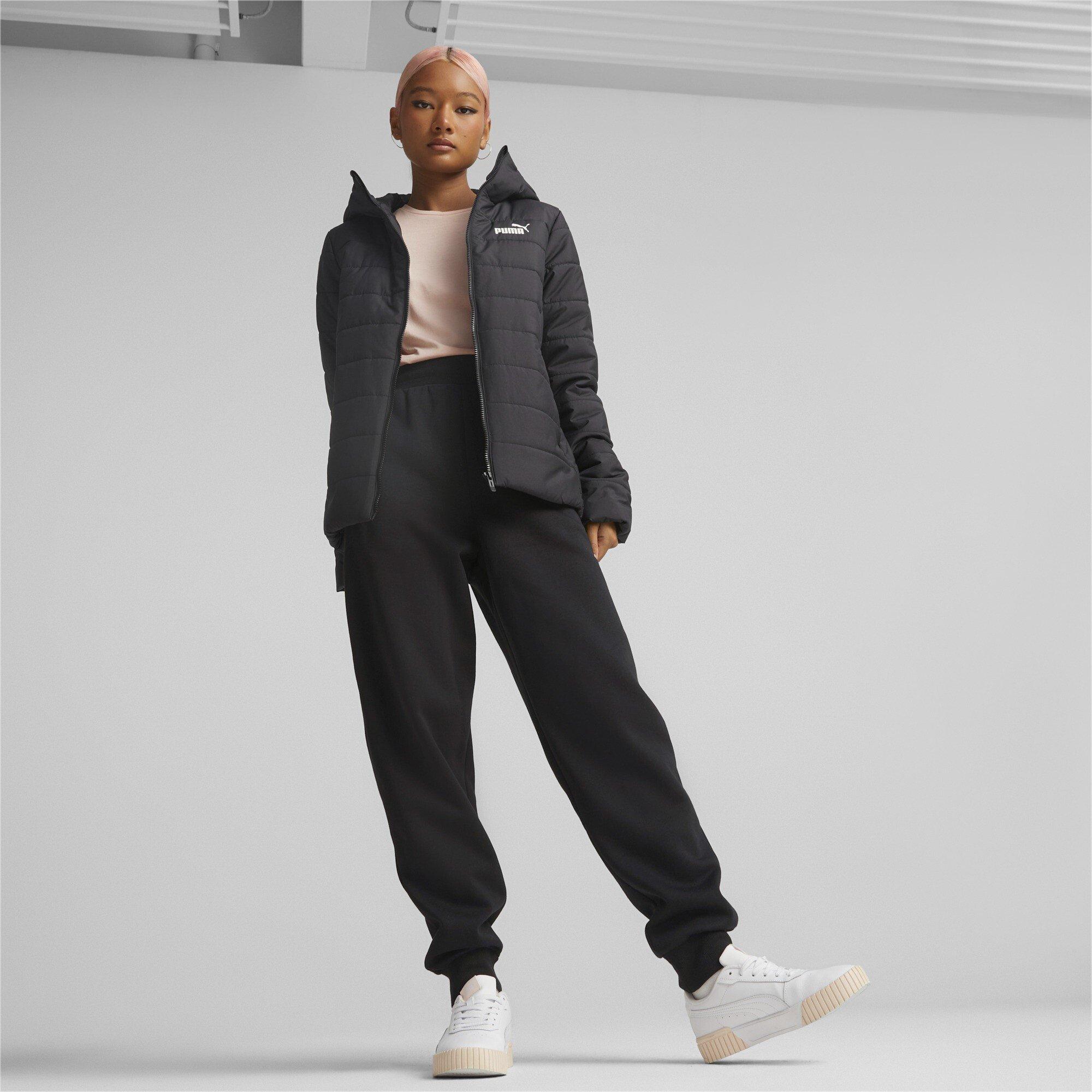 Zwart - Puma - ESS Hooded Padded Jacket - 5