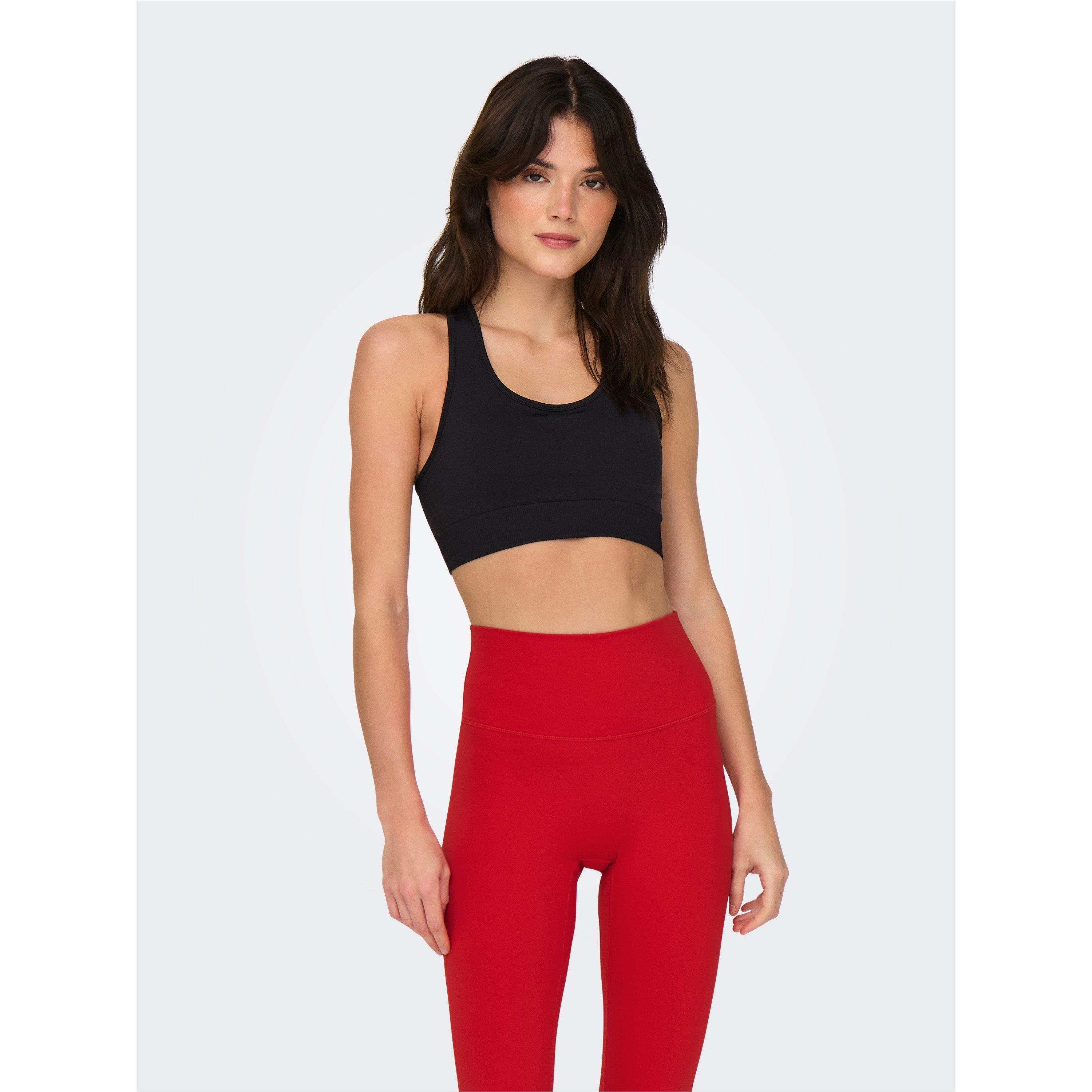 Zwart - Only Play - Seamless Low Impact Sports Bra - 3