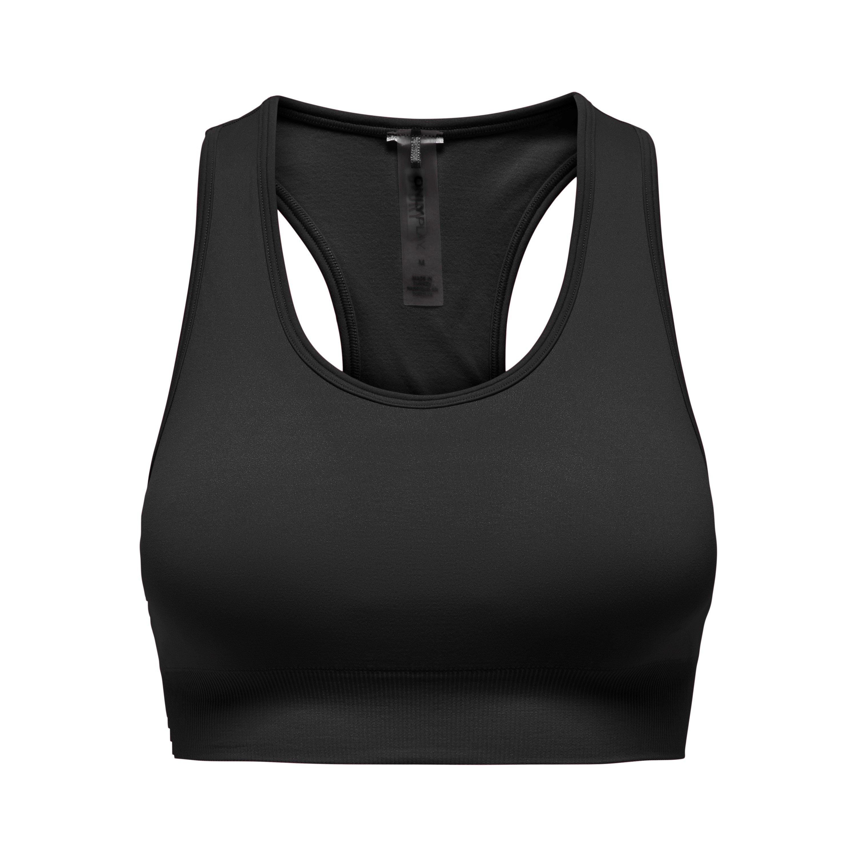 Zwart - Only Play - Seamless Low Impact Sports Bra - 5