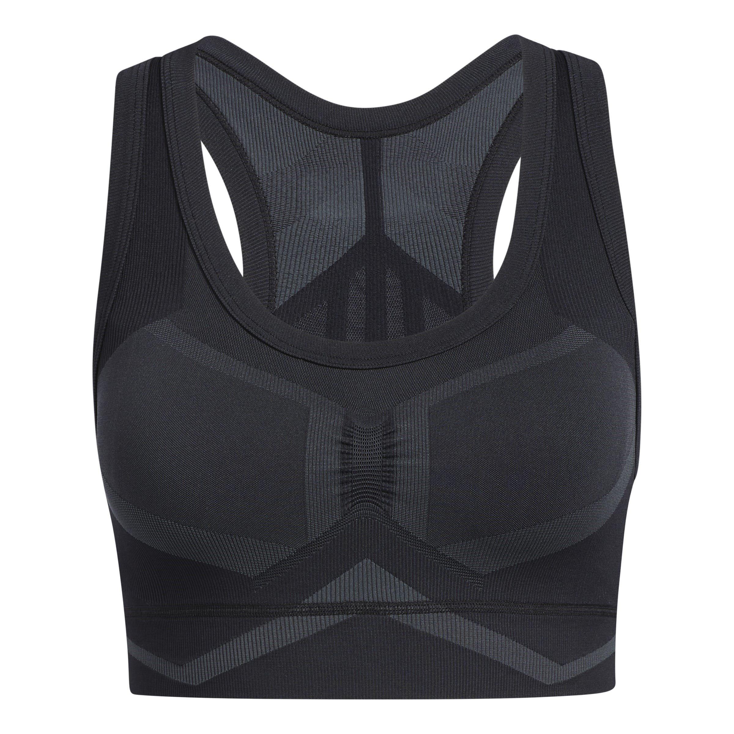 adidas Sculpt Side Plate Medium Impact Sports Bra