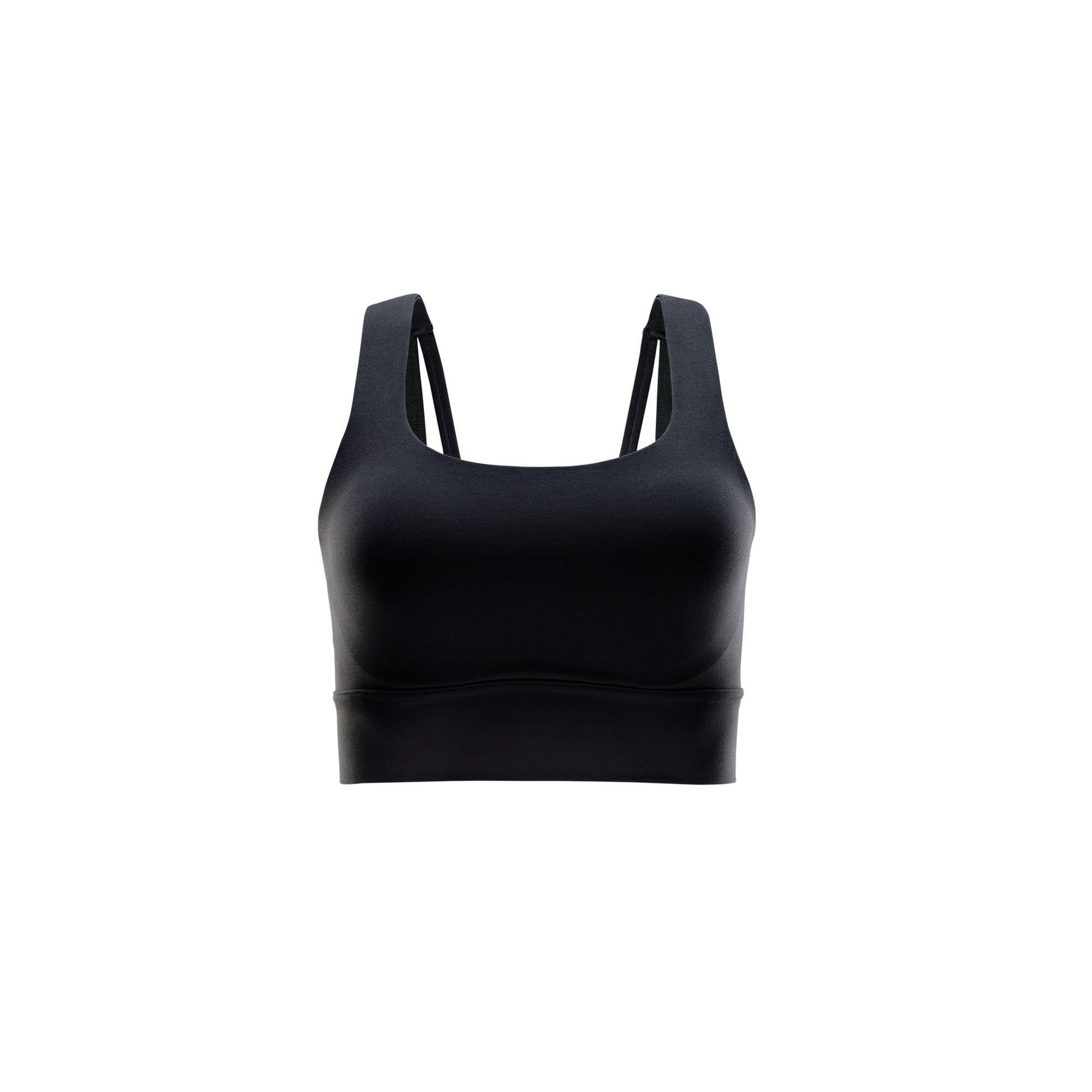 Black/Sail - Nike - Women's Non Wired Medium Impact Sports Bra - 1