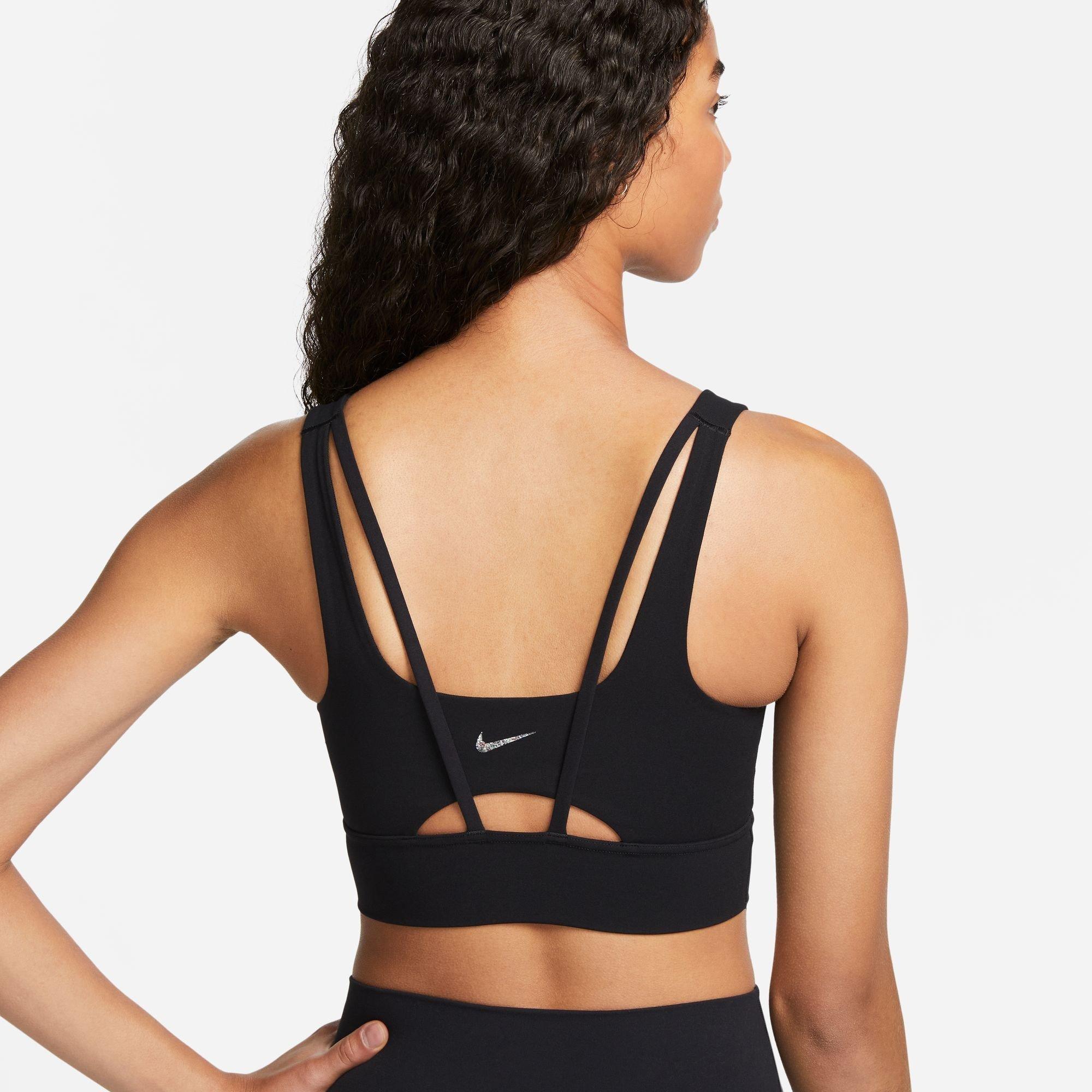 Black/Sail - Nike - Women's Non Wired Medium Impact Sports Bra - 2