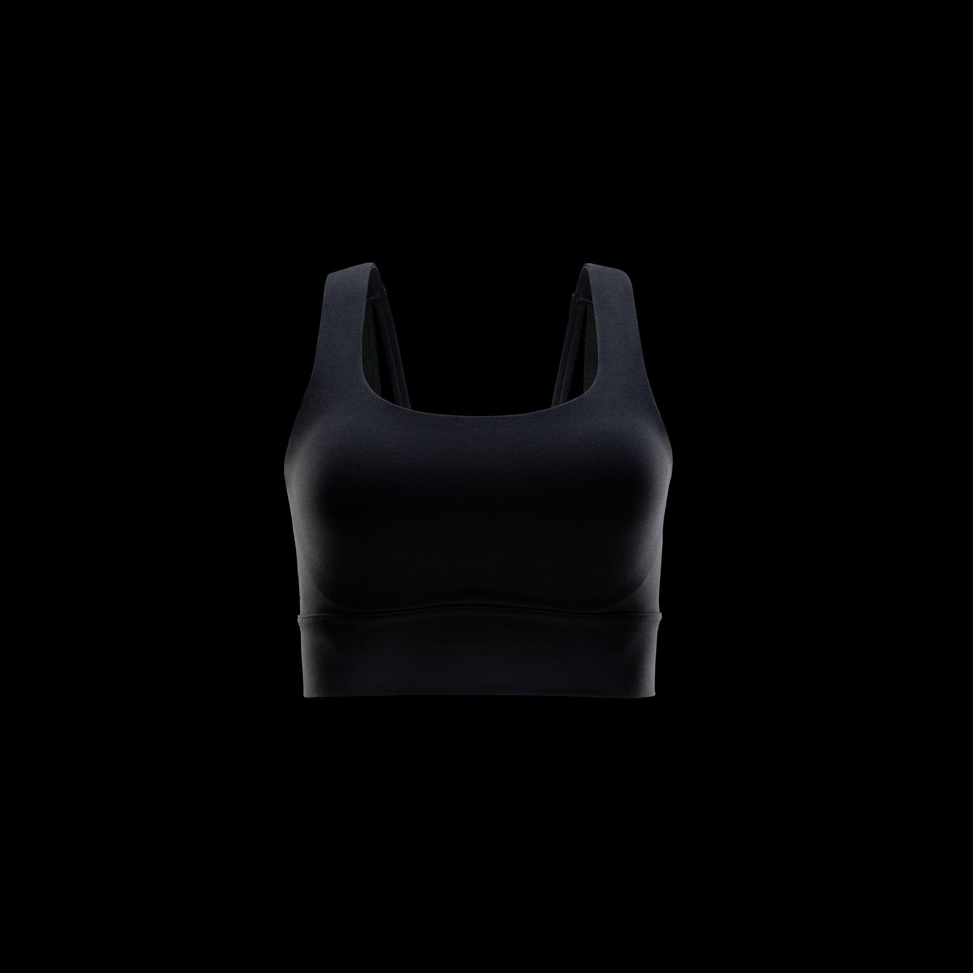 Black/Sail - Nike - Women's Non Wired Medium Impact Sports Bra - 15