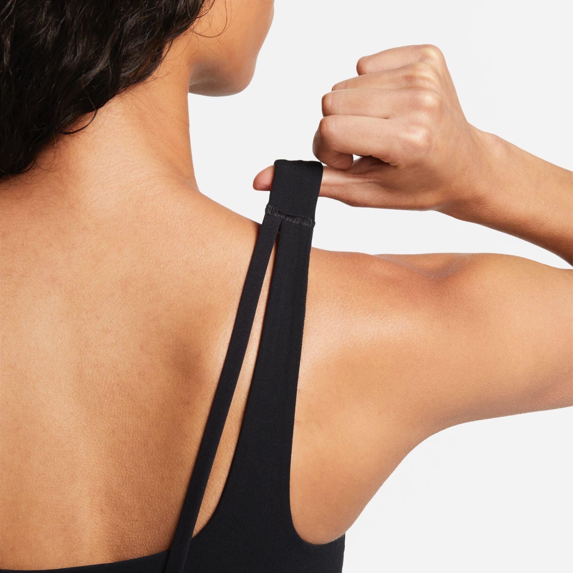 Black/Sail - Nike - Women's Non Wired Medium Impact Sports Bra - 5