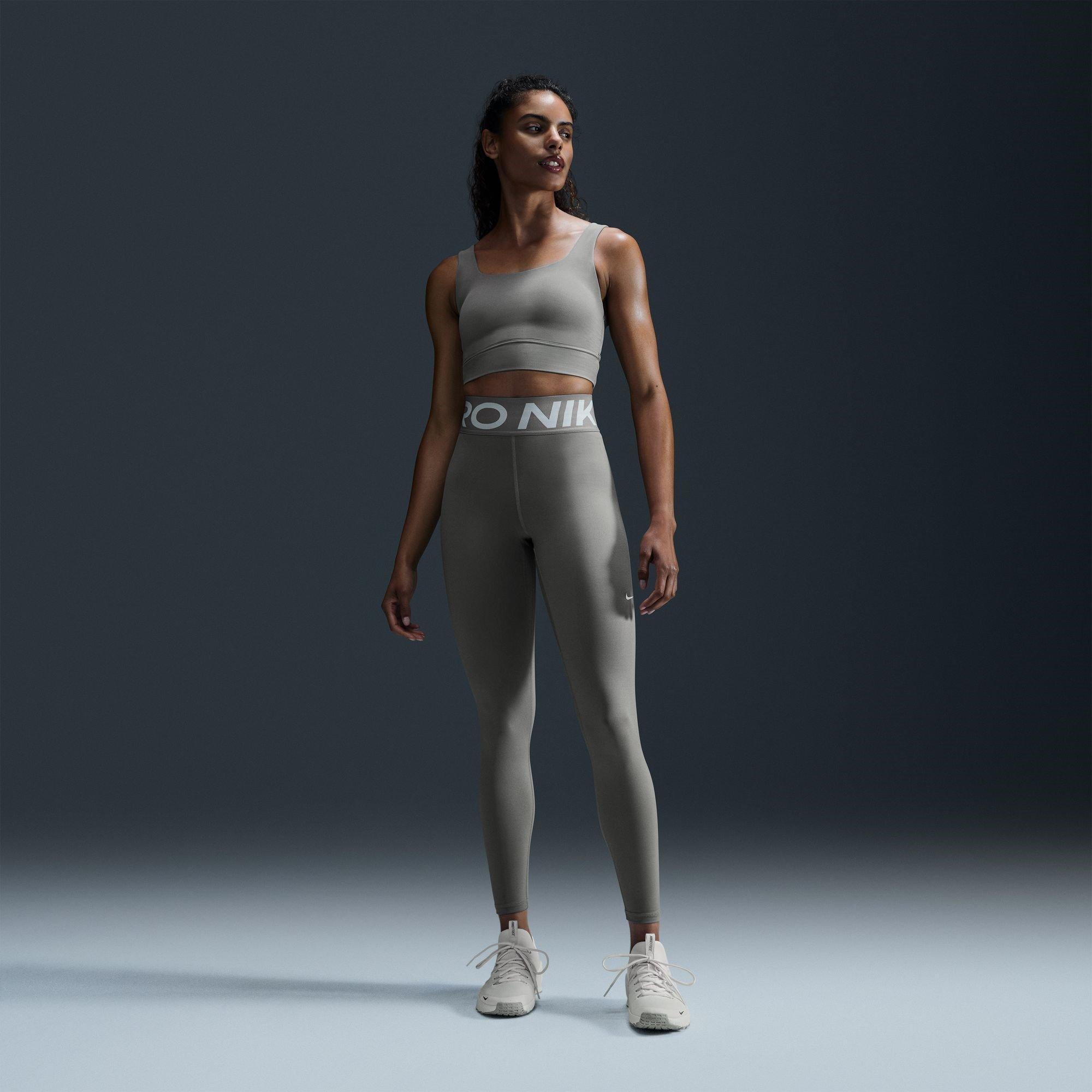 Army/White - Nike - Longline Bra Ld99 - 7