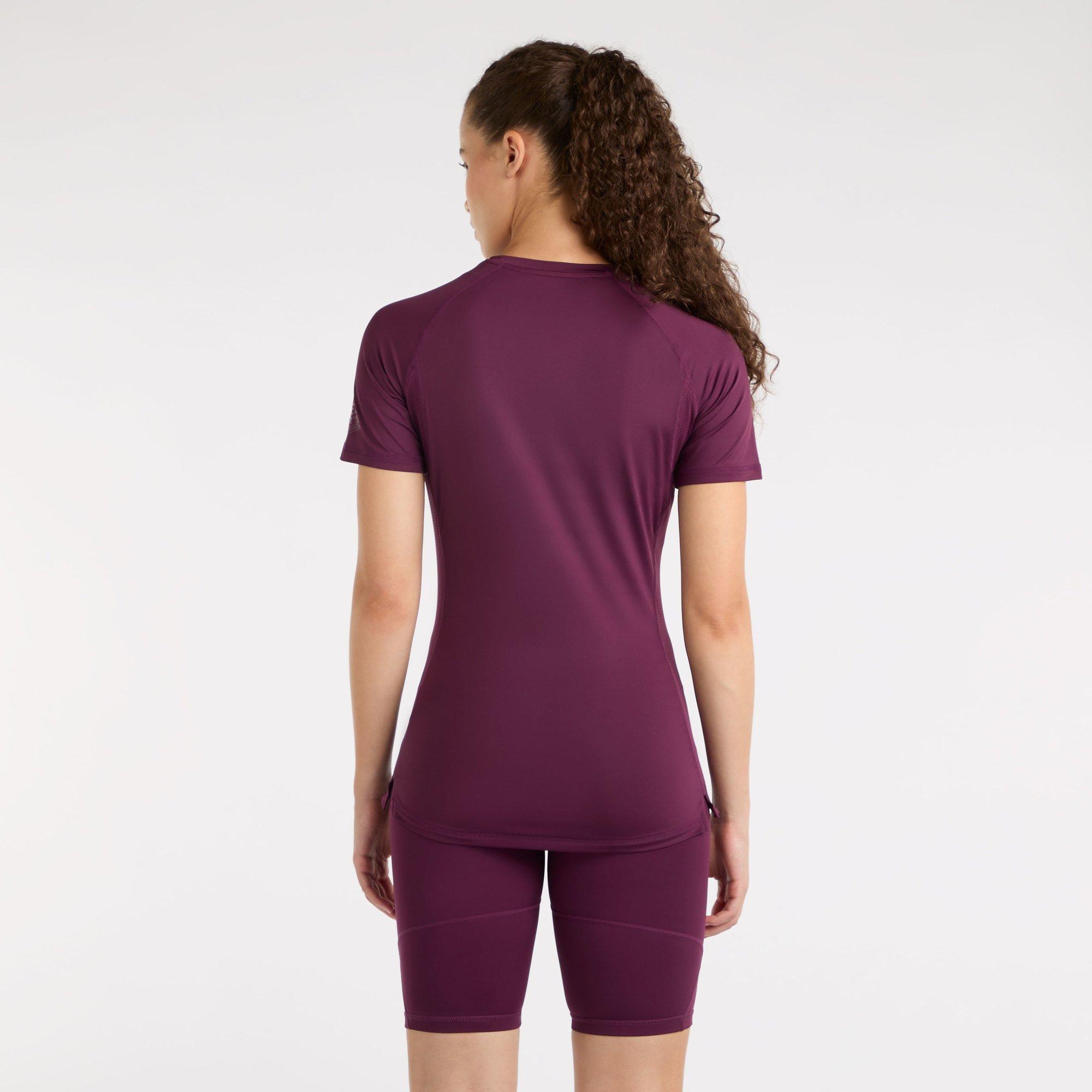 Potent Purple - Umbro - Pro Poly Short-Sleeve Performance Gym Top - 3