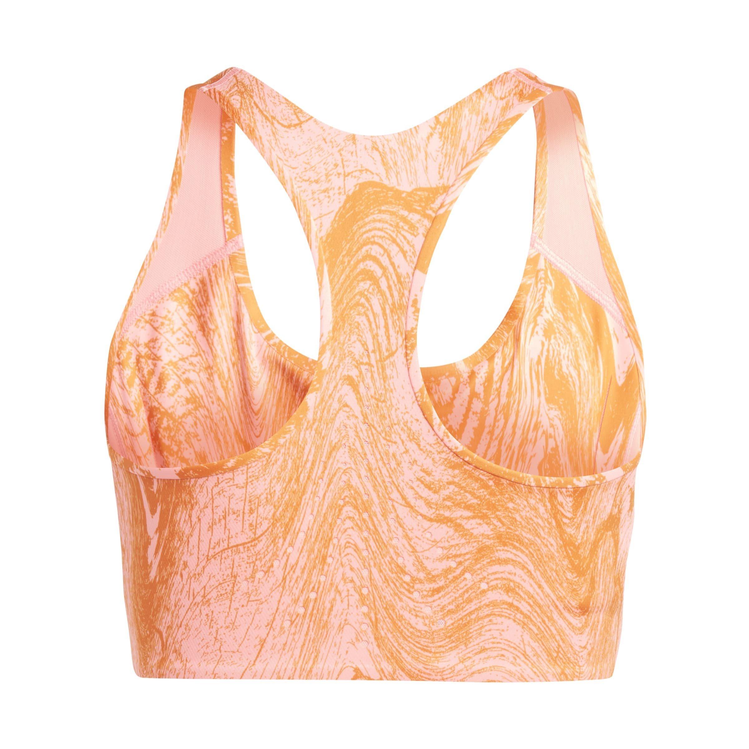 Light Flash Red - adidas - Low Impact Sports Bra - 2