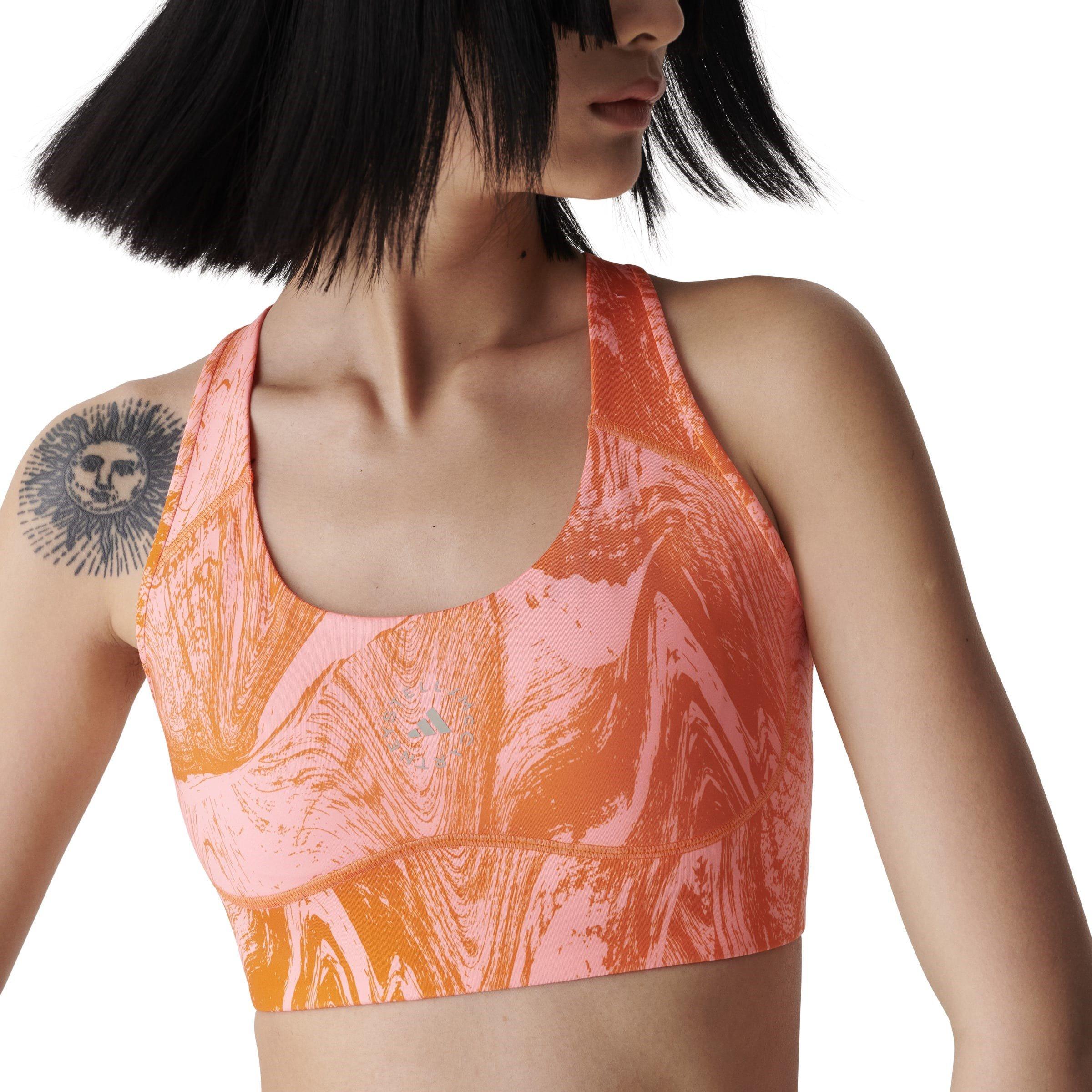 Light Flash Red - adidas - Low Impact Sports Bra - 6