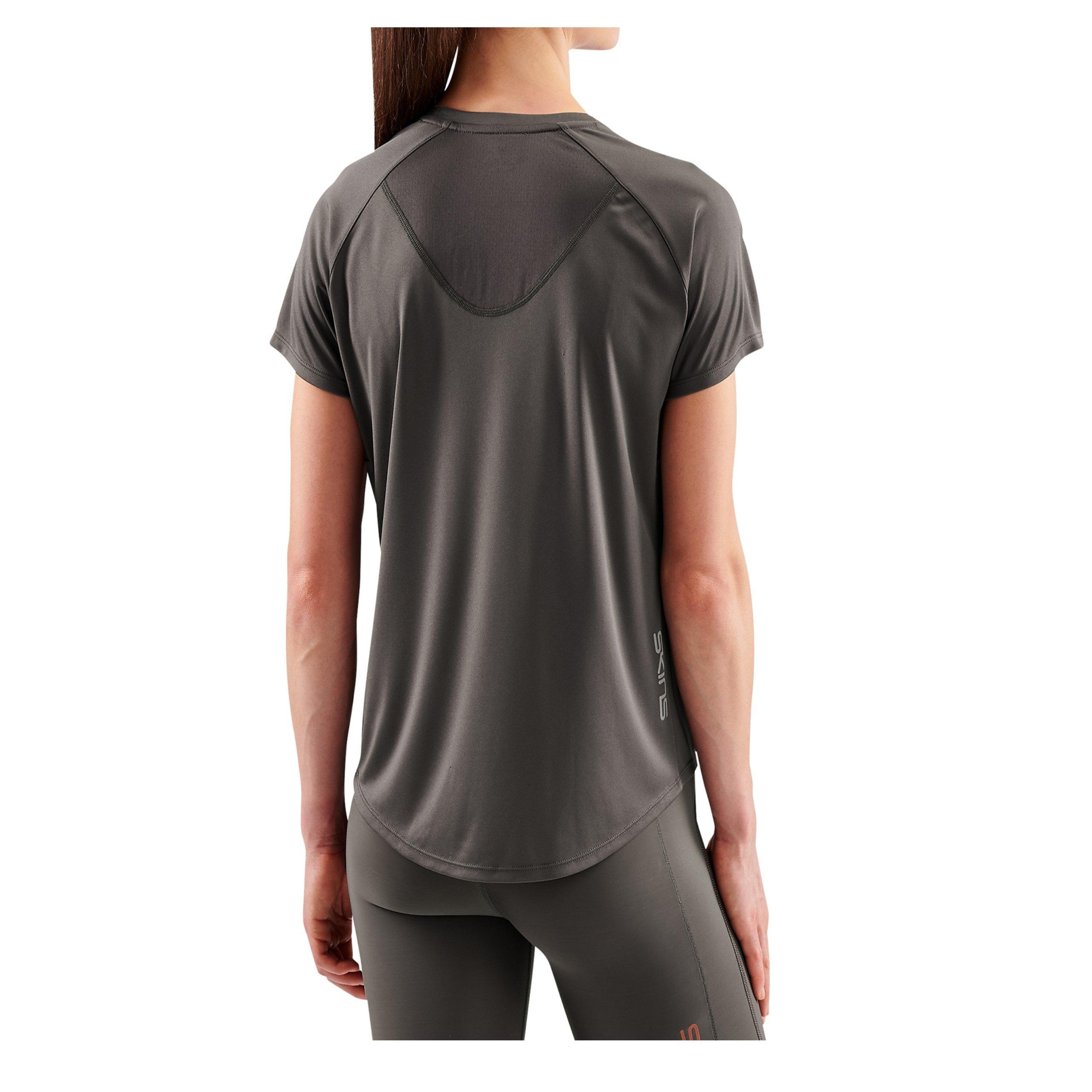 Charcoal - Skins - Short-Sleeve Performance Gym Top - 2