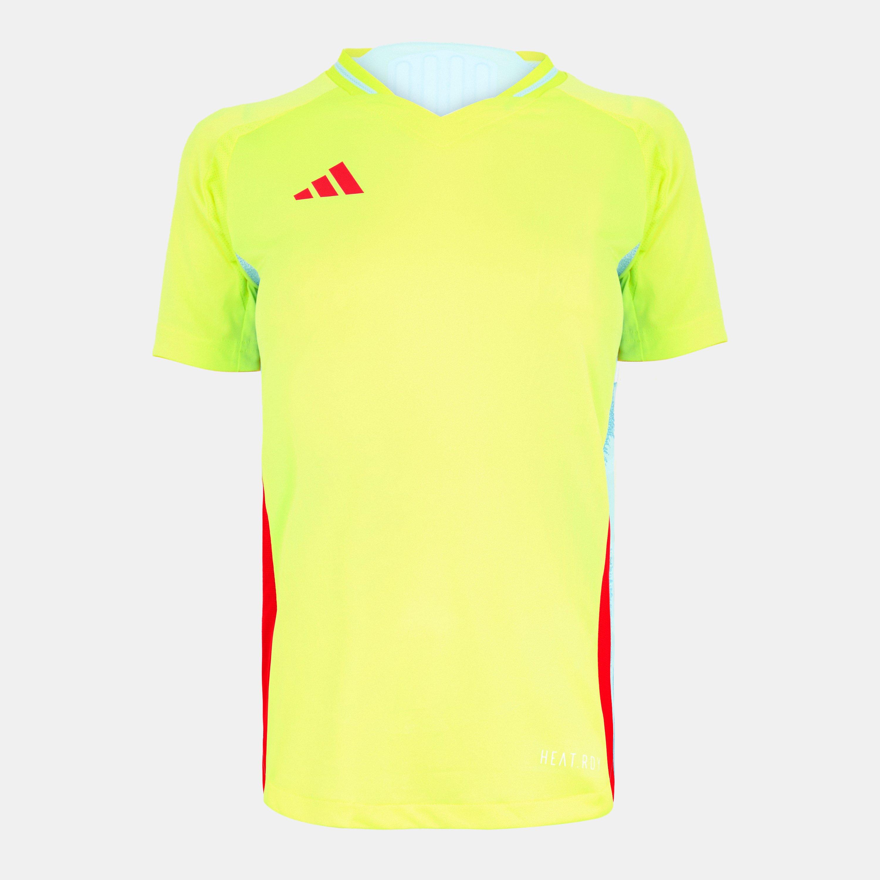 Adidas Women's Tracksuit Top - Pulse Yellow - 10 (S)