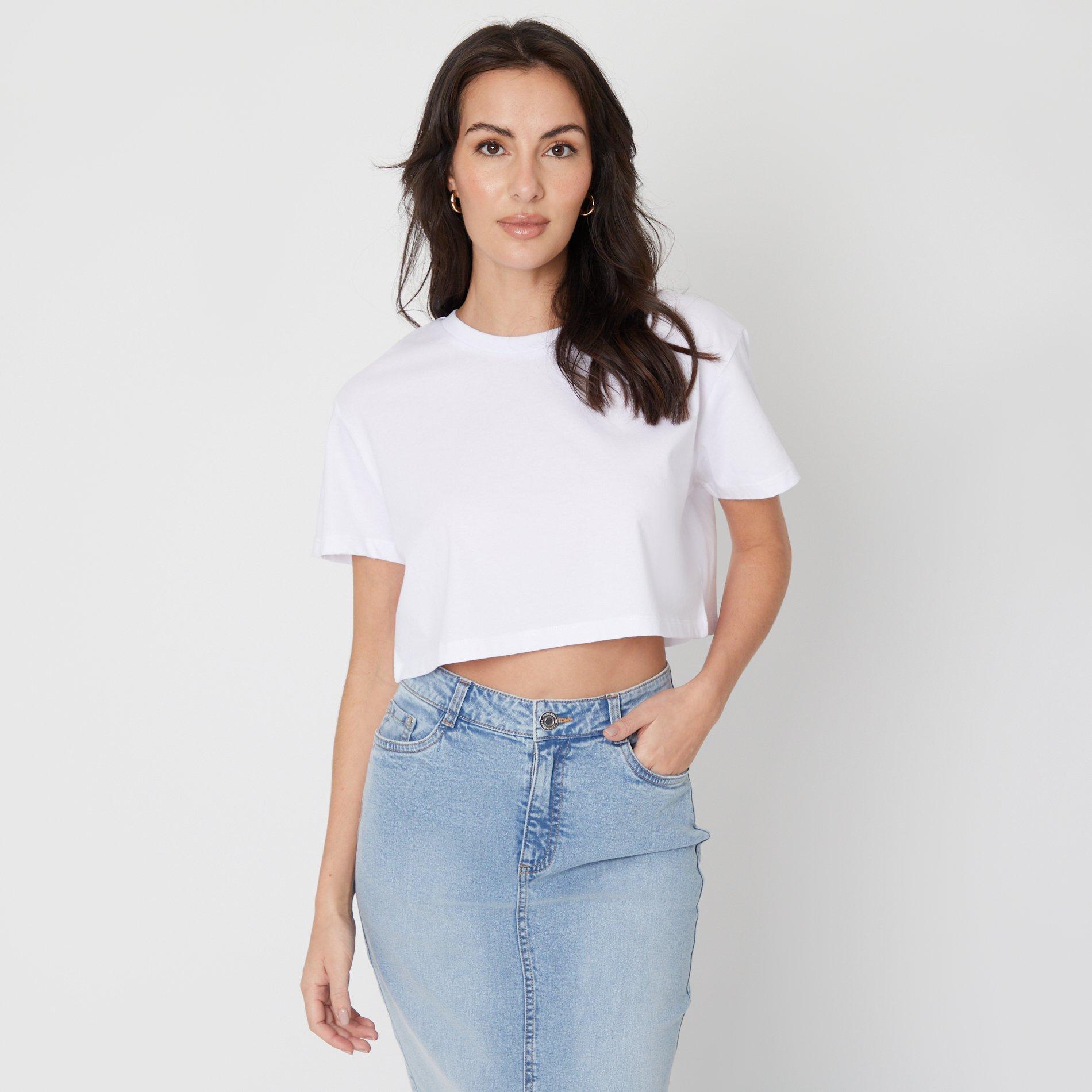 White - Be You - Women's Crop Tops - 2