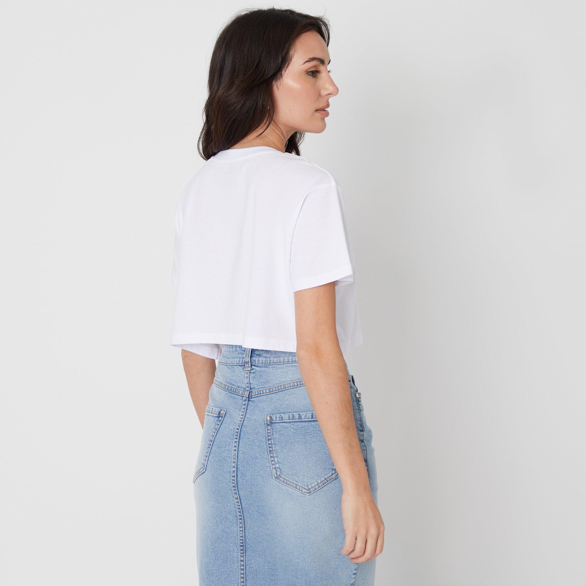 White - Be You - Women's Crop Tops - 3