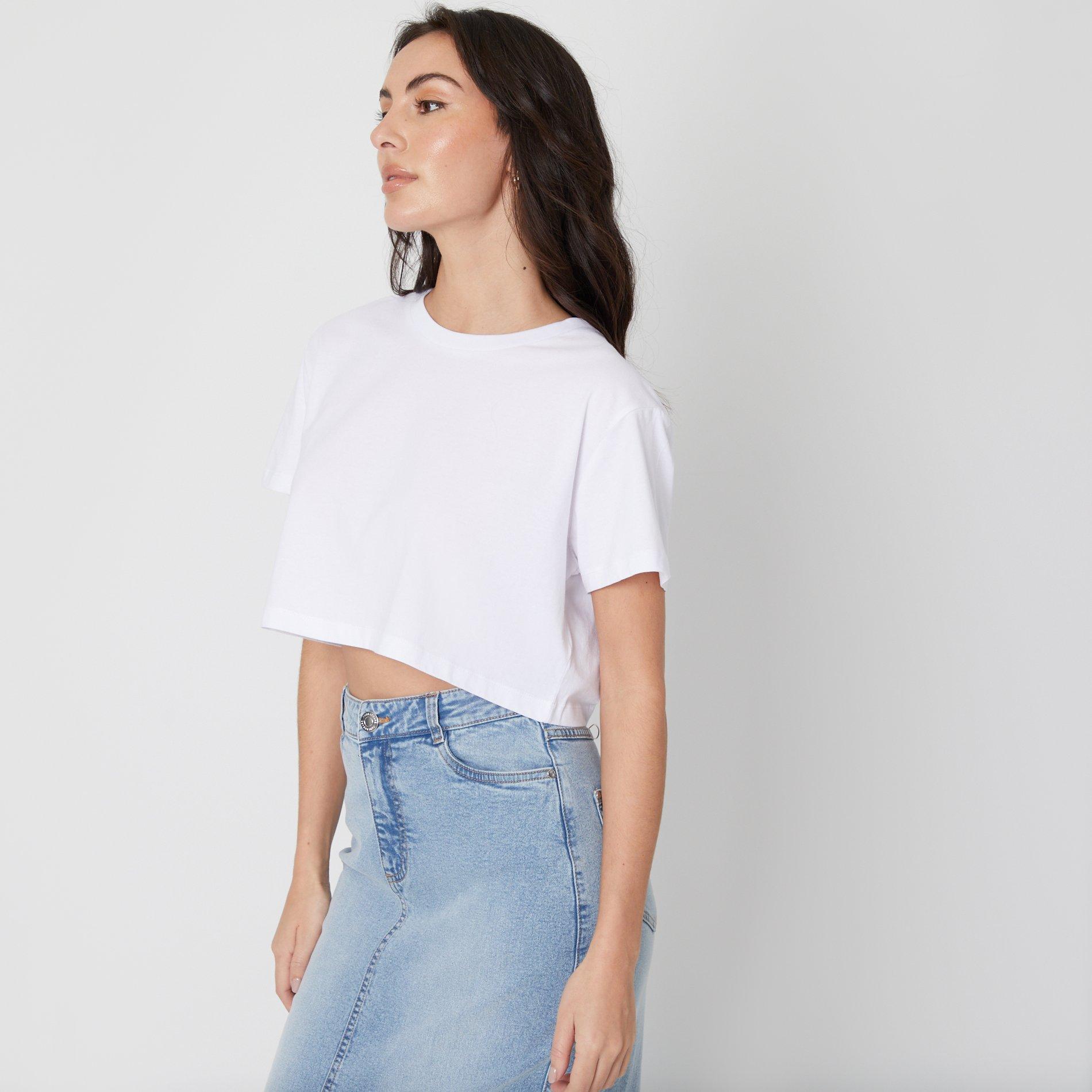 White - Be You - Women's Crop Tops - 4