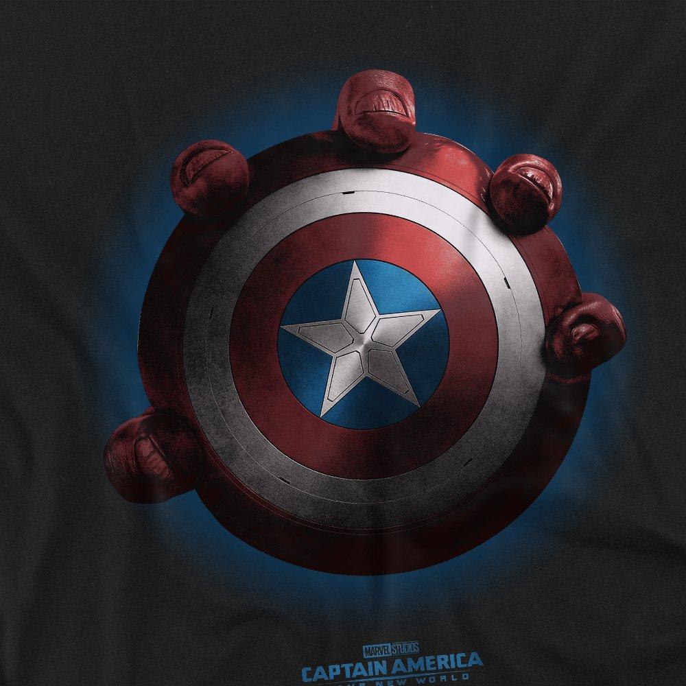 Black - Marvel - Captain America Brave New World Red Hulk Shield Po - 2