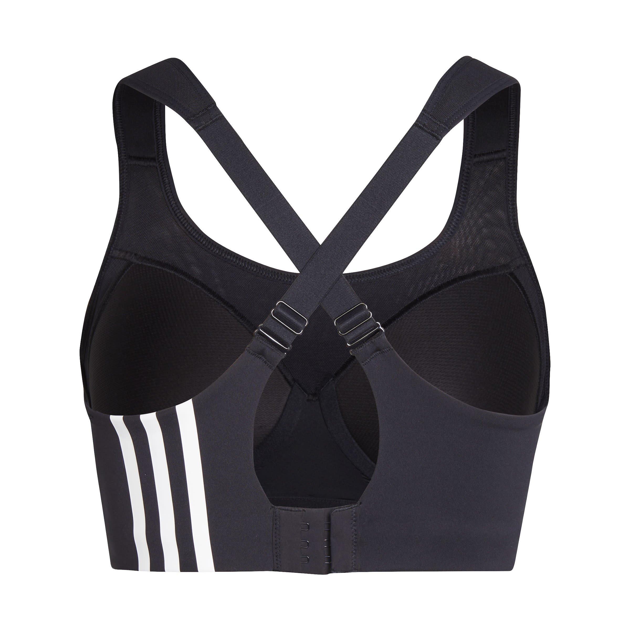 Noir - adidas - TLRD Impact Training Womens High Support Sports Bra - 2
