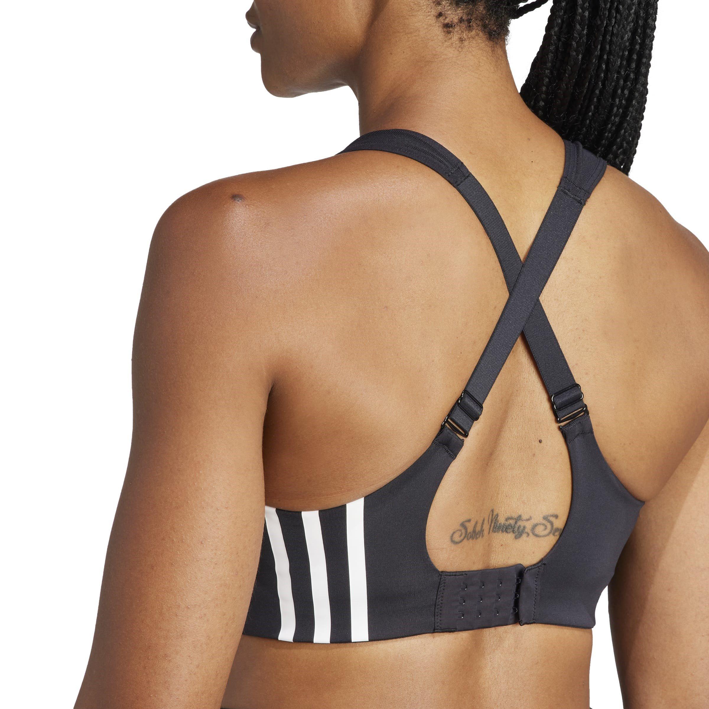 Noir - adidas - TLRD Impact Training Womens High Support Sports Bra - 7