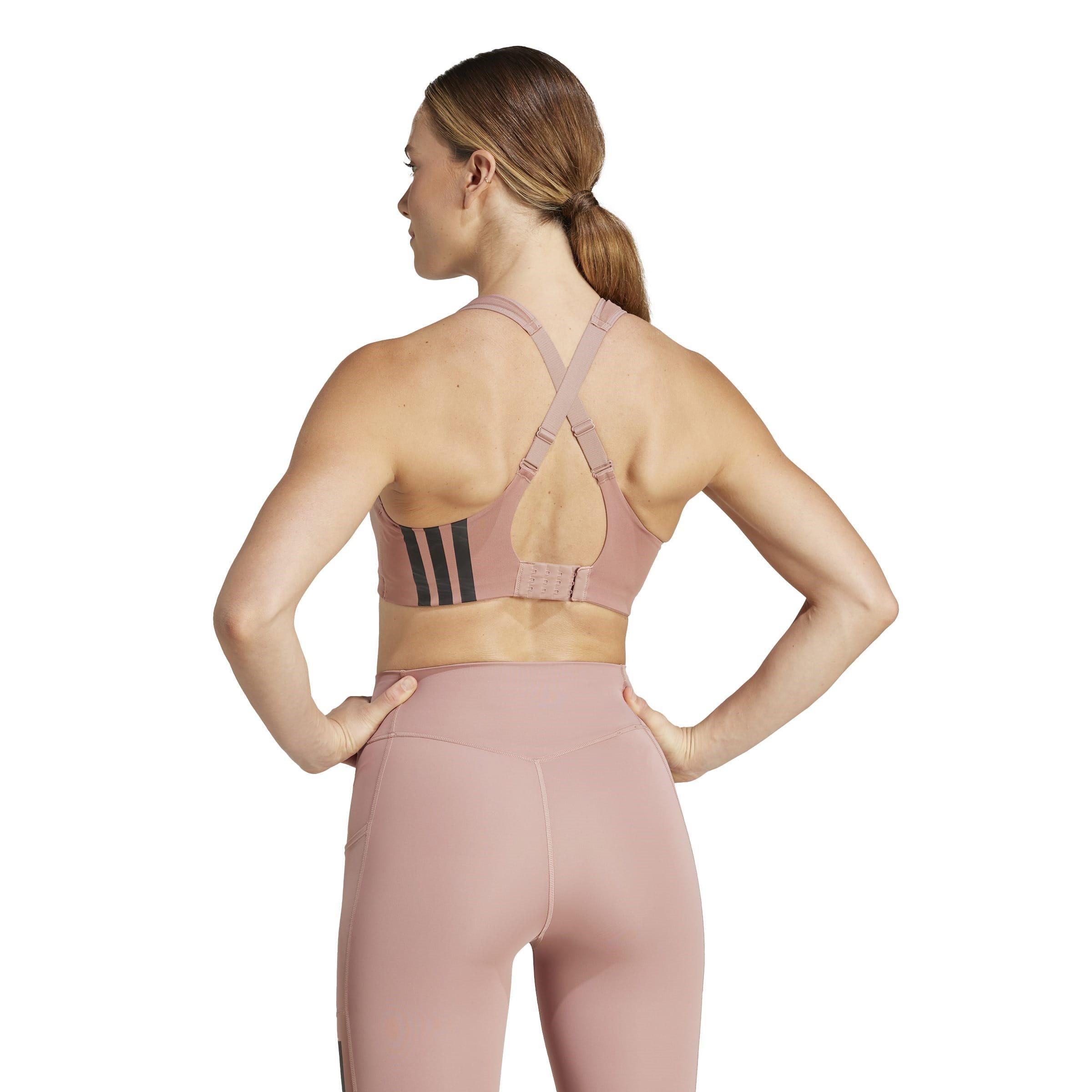 Warm Clay - adidas - TLRD Impact Training Womens High Support Sports Bra - 4