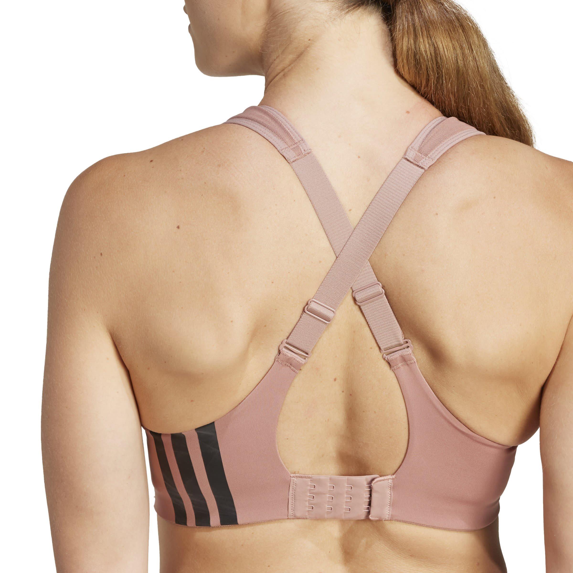 Warm Clay - adidas - TLRD Impact Training Womens High Support Sports Bra - 6
