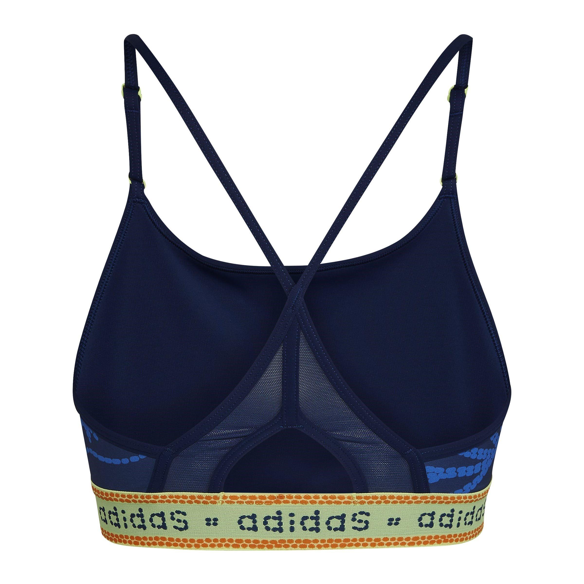 Blauw - adidas - Medium Impact Sports Bra - 2