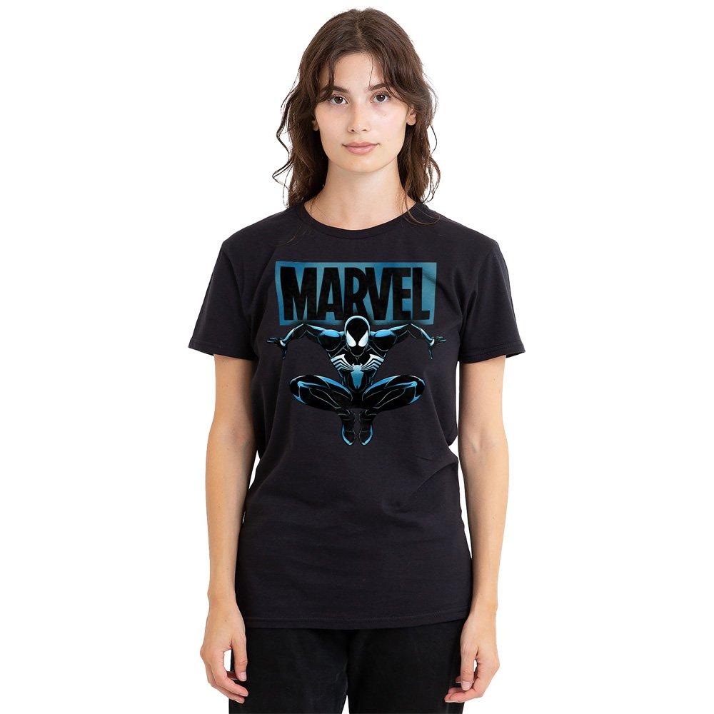 Black - Marvel - SpiderMan 2 Gamerverse Spider Symbiote T-Shirt Bl - 1