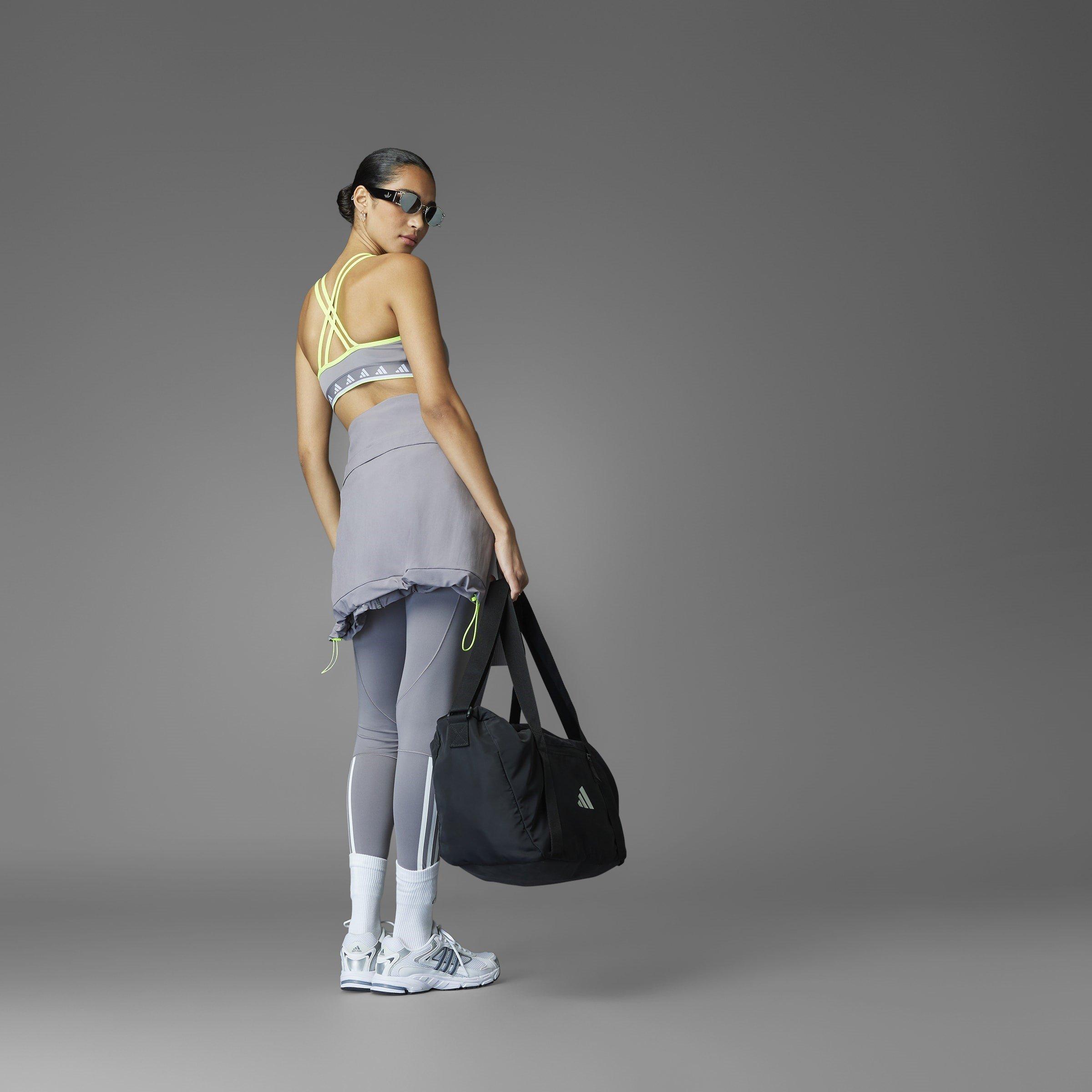 Taupe/Wht/Lemon - adidas - Women's Low Impact Sports Bra - 14