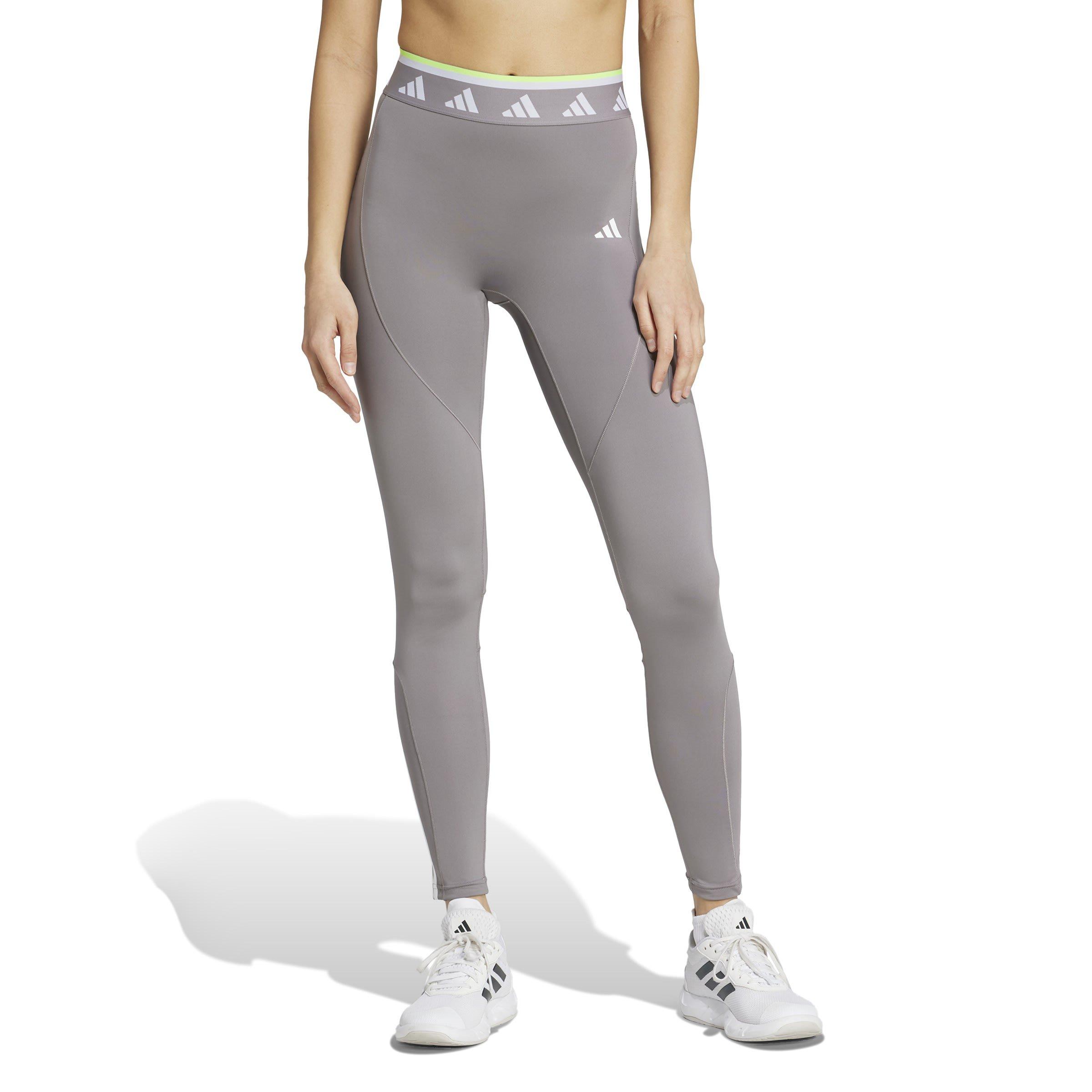 Taupe/Wht/Lemon - adidas - Women's Low Impact Sports Bra - 3