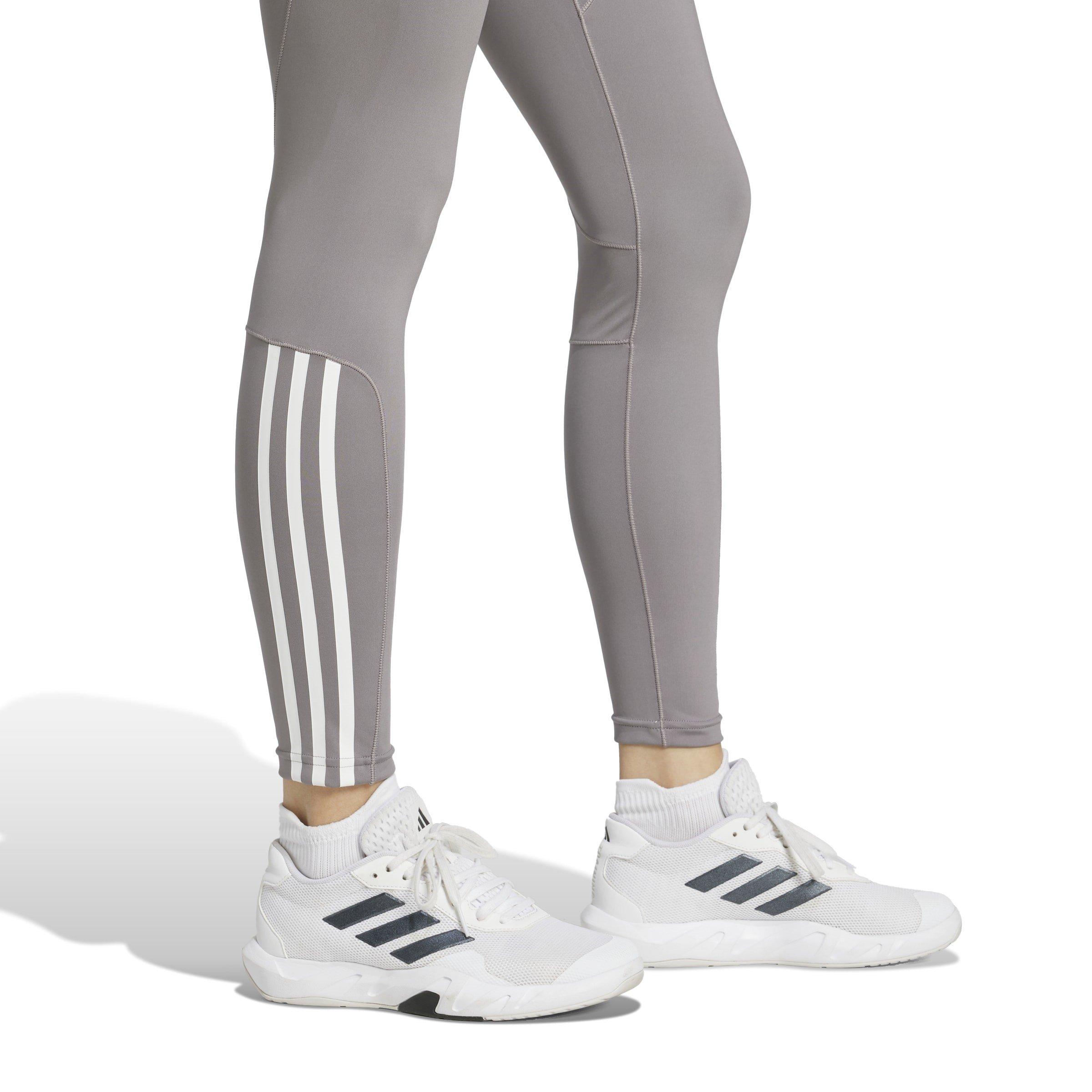 Taupe/Wht/Lemon - adidas - Women's Low Impact Sports Bra - 7