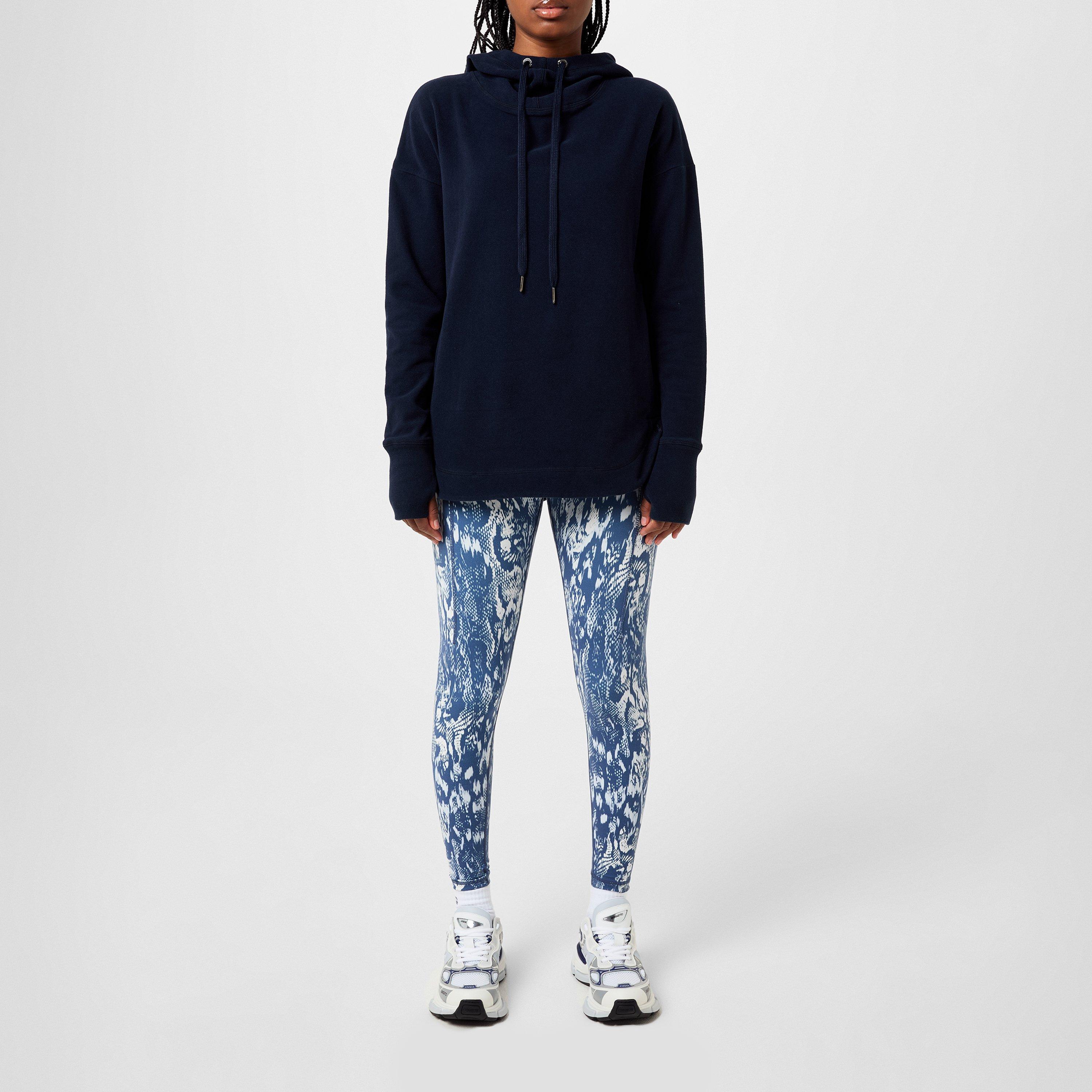 Blue Snake - Sweaty Betty - Super Soft 7/8 Yoga Leggings - 4